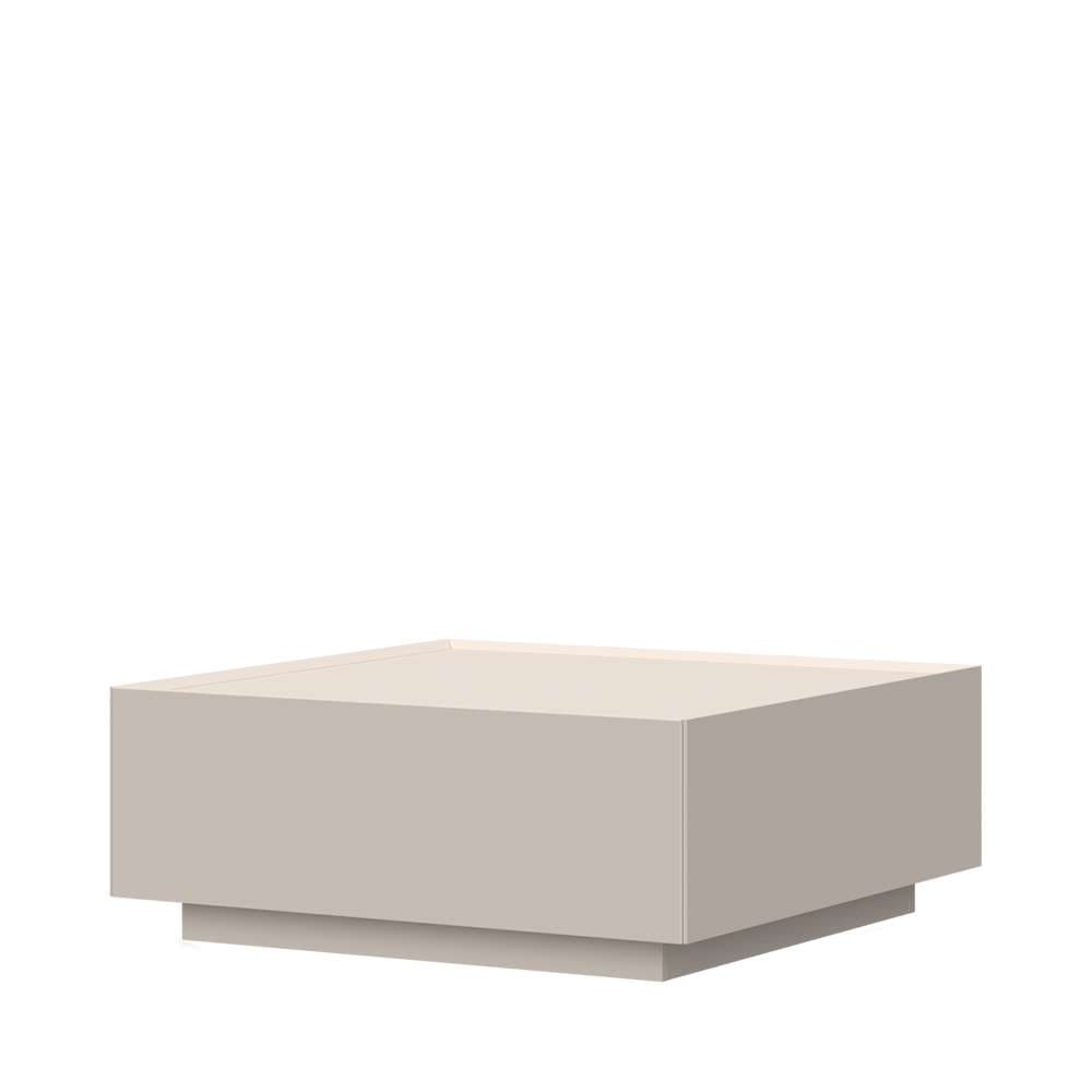 Places of Style Couchtisch »Sky45«, (H/B/T): 36/90/90cm), Mit Rollen, lacki günstig online kaufen