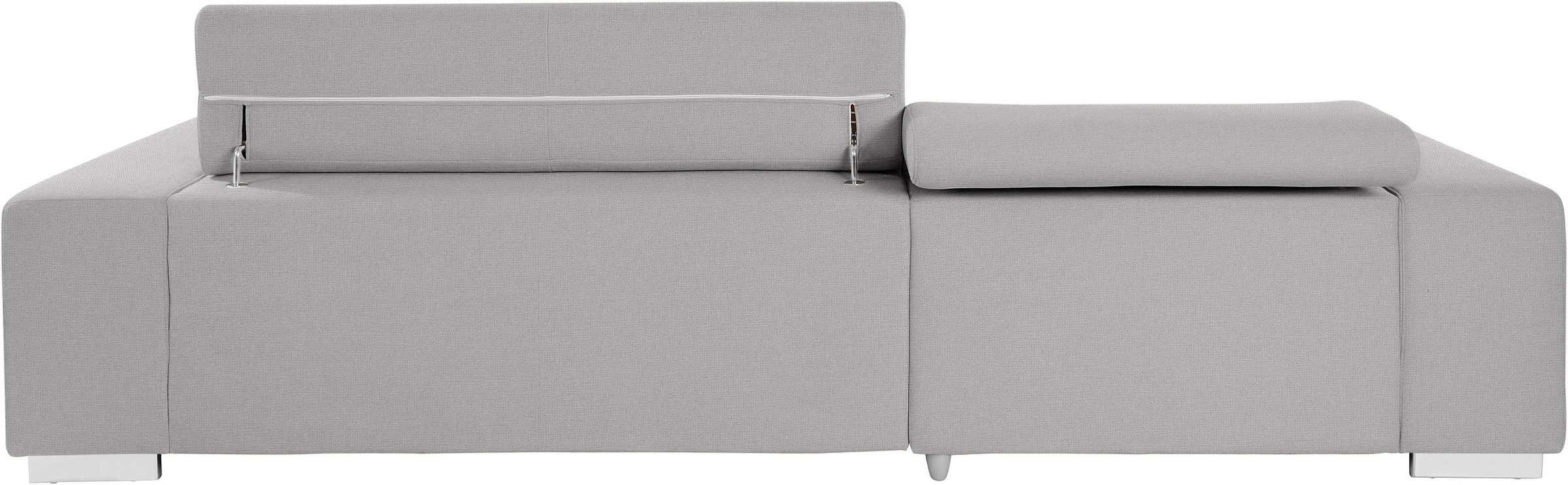 COTTA Ecksofa »Orion L-Form«, mit Kopfteilverstellung & 3 Nierenkissen