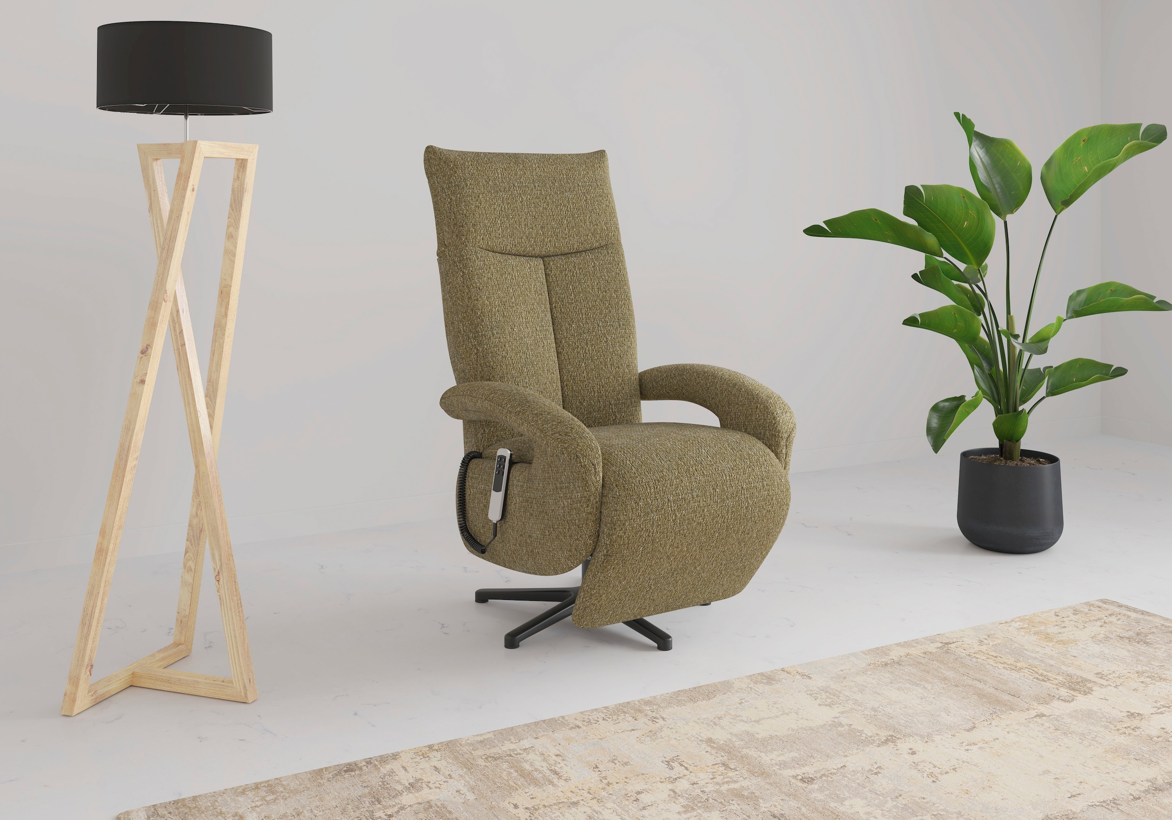 sit&more TV-Sessel »Zoe, inkl. Kopfteilverstellung & 360° Drehfunktion« wah günstig online kaufen