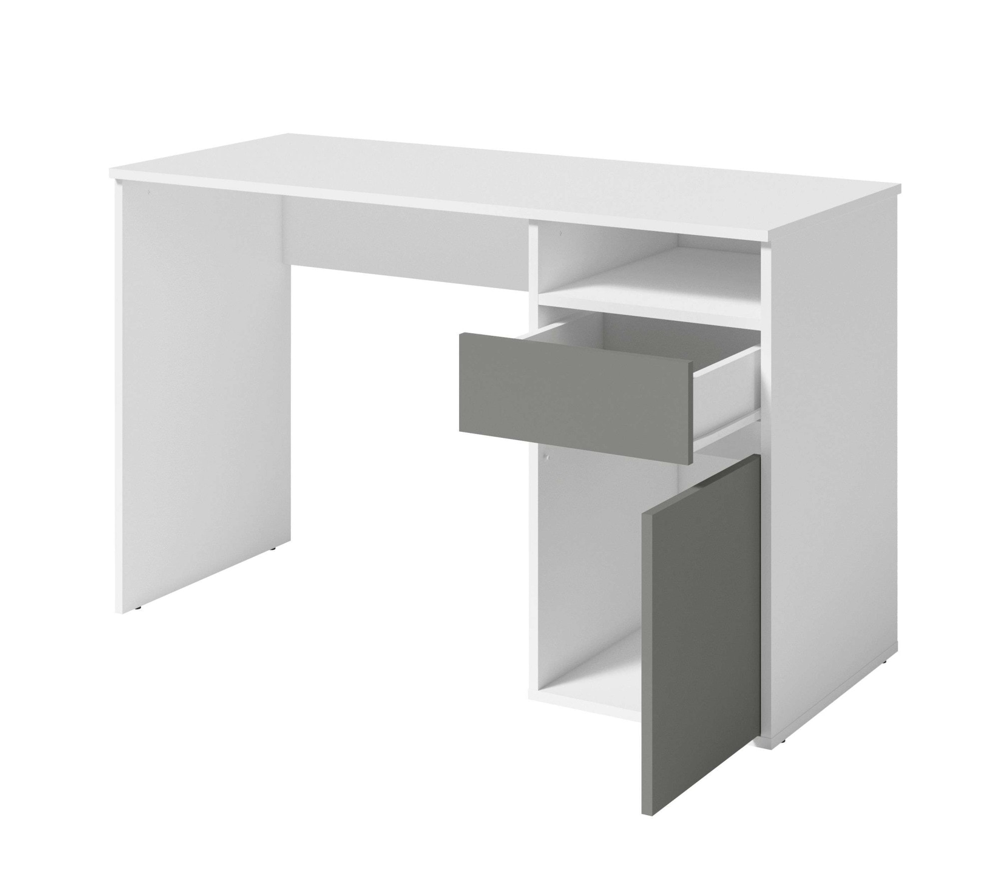 INOSIGN Schreibtisch »Tinsley«, mit Schublade, und Tür, Breite 120 x53 cm