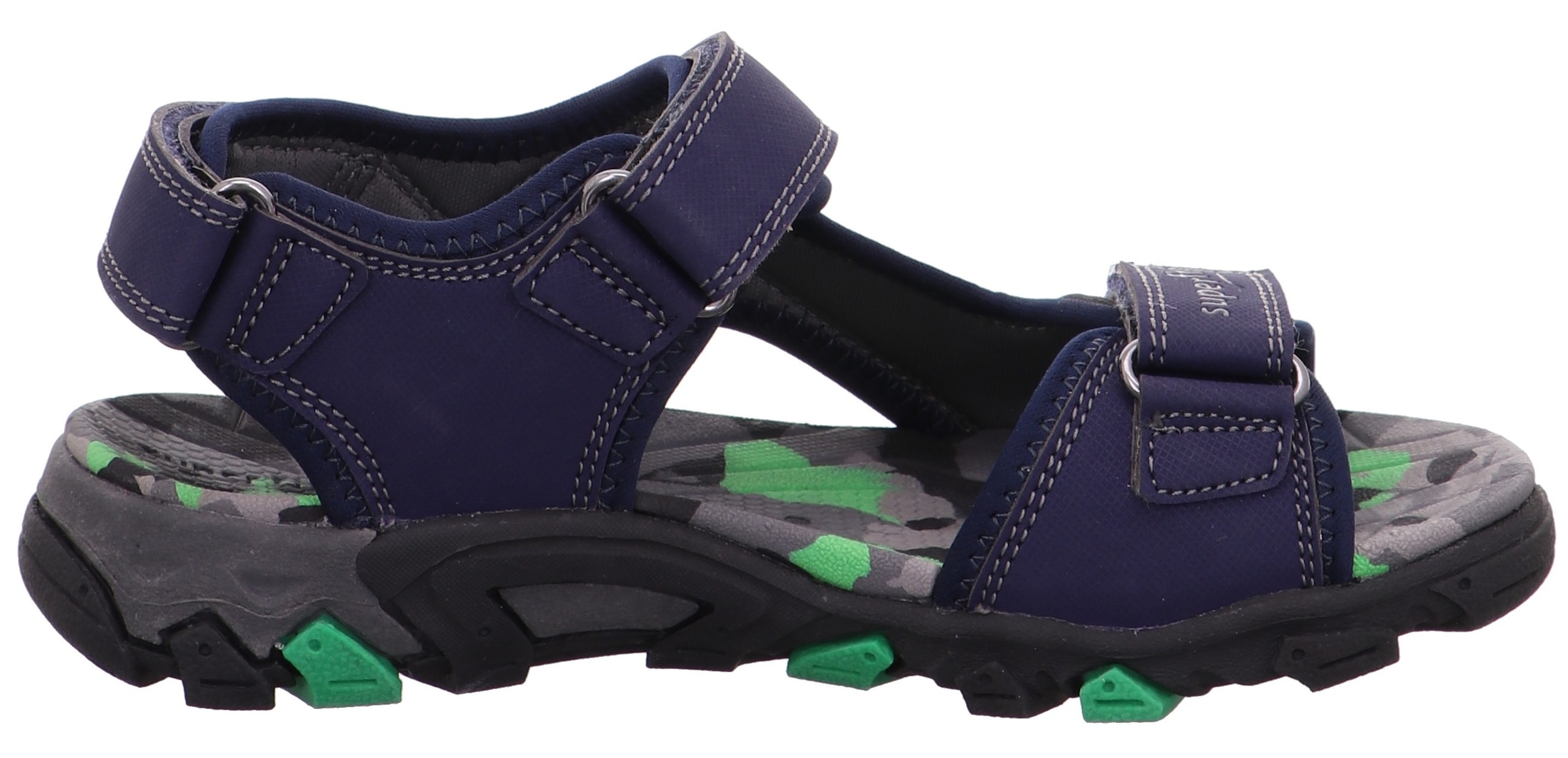 Superfit Sandale »OCEAN KOMBI HENRY«, Sommerschuh, Klettschuh, Outdoorschuh, mit 3 Klettverschlüssen