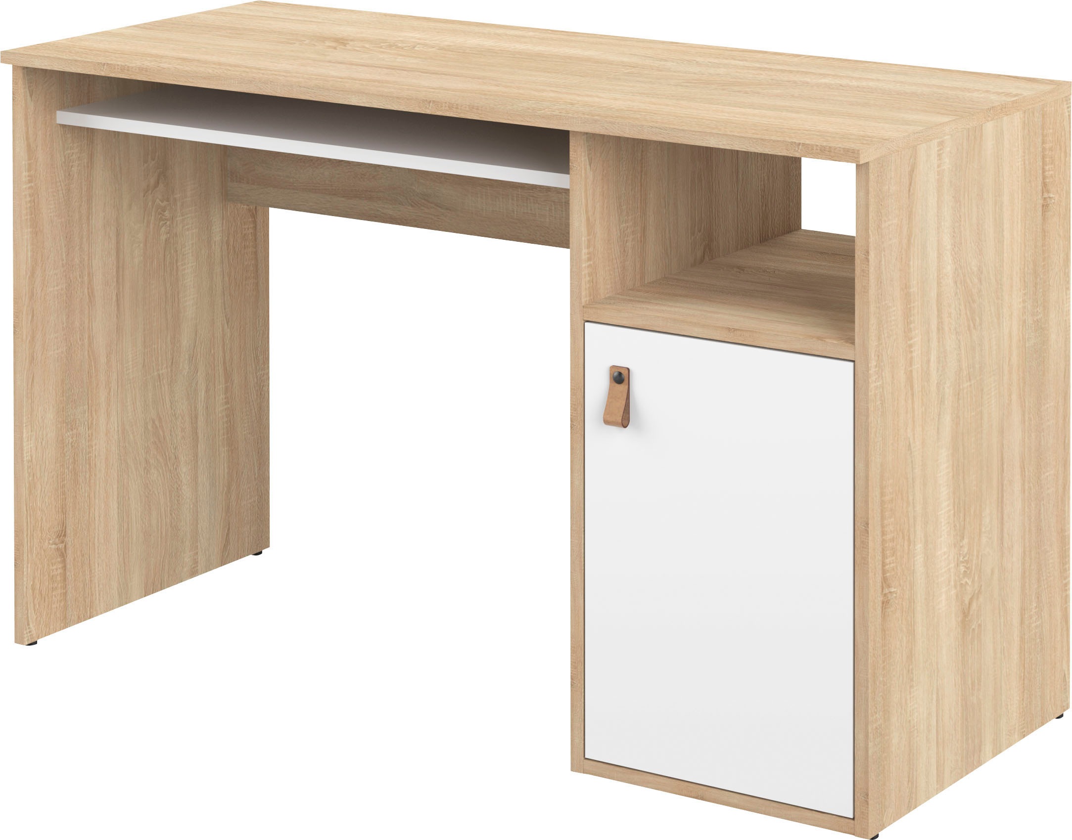 TemaHome Schreibtisch »OXFORD«, Ledergriff günstig online kaufen