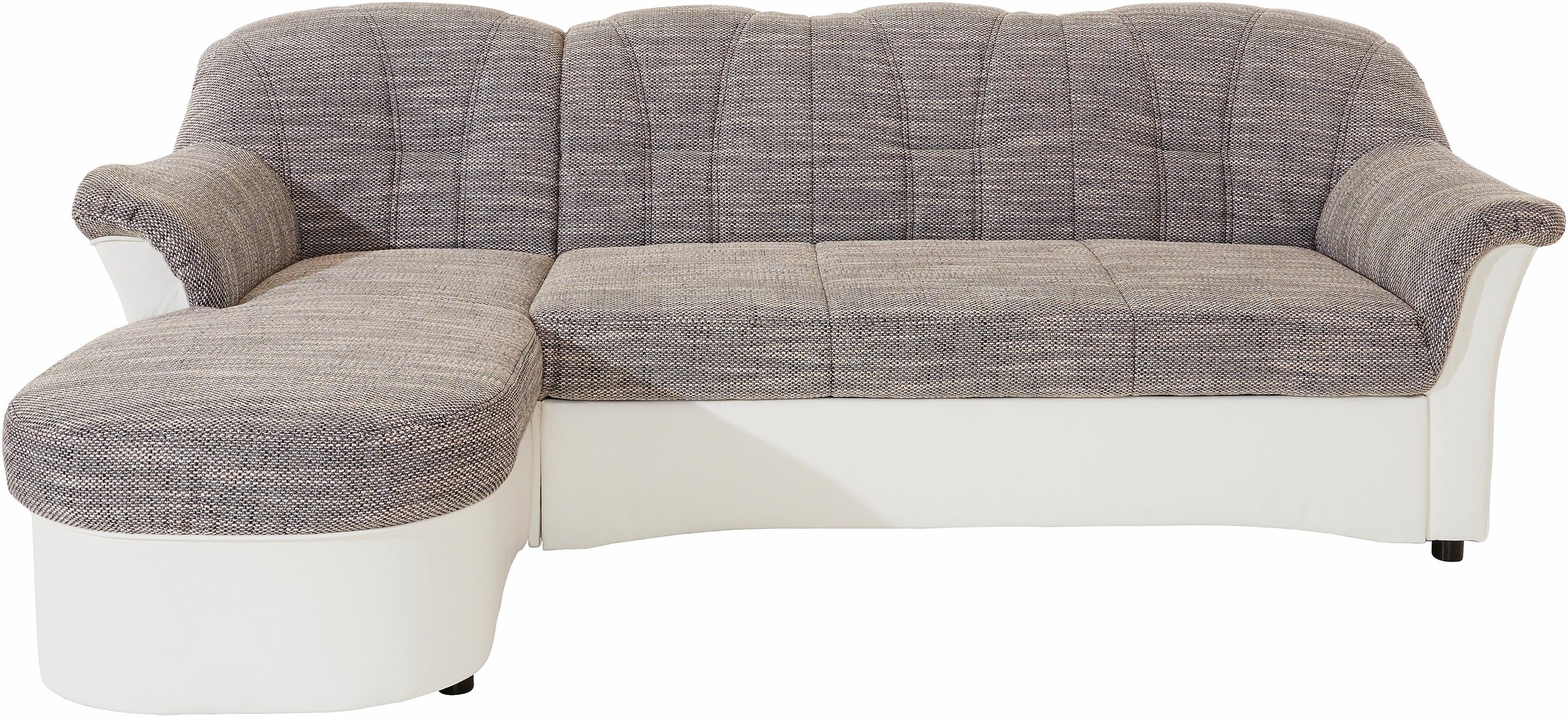DOMO collection Ecksofa »Flores Schlafsofa, B/T/H: 233/142/86 cm, L-Form« w günstig online kaufen
