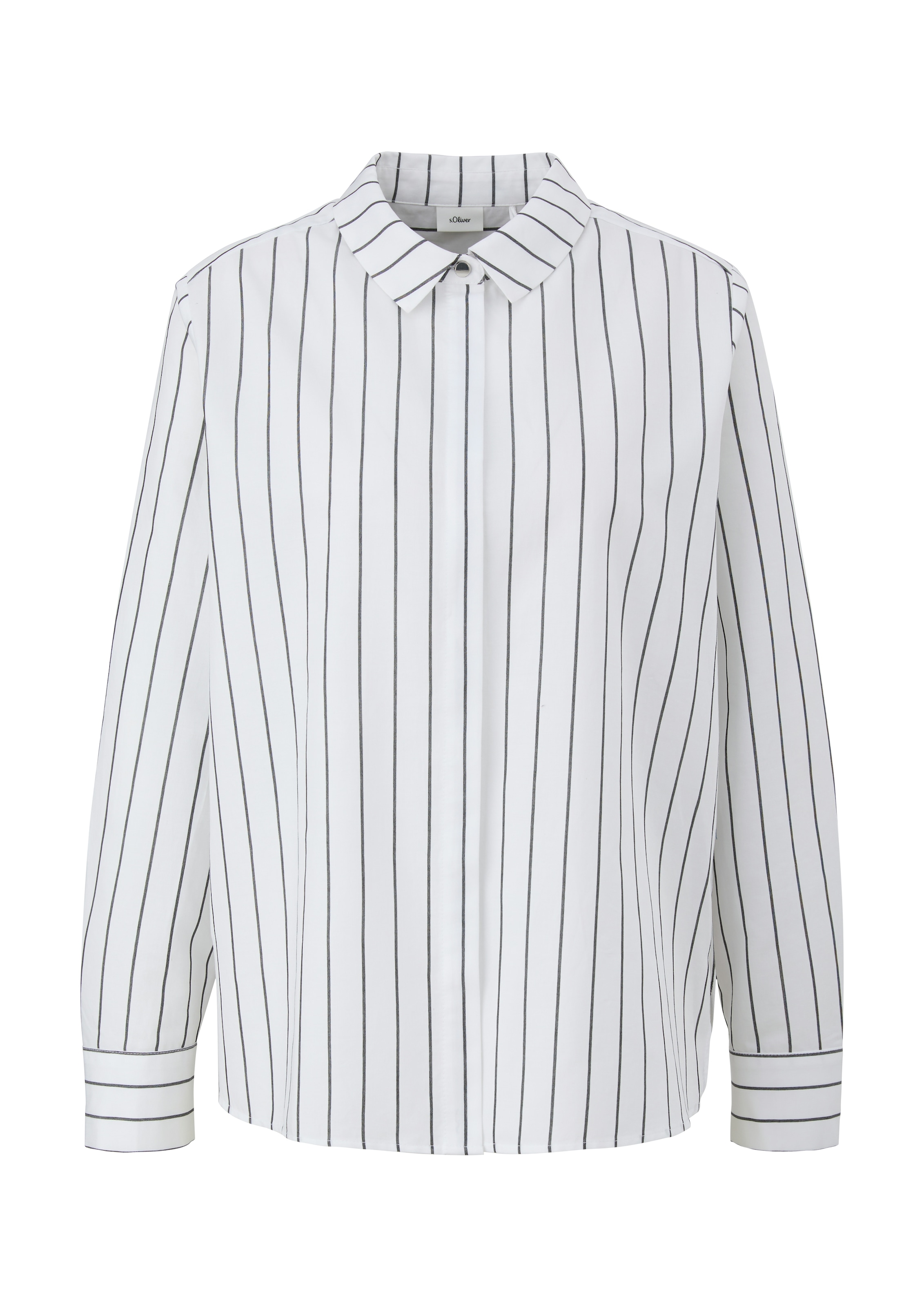 s.Oliver BLACK LABEL Langarmbluse, mit Streifen