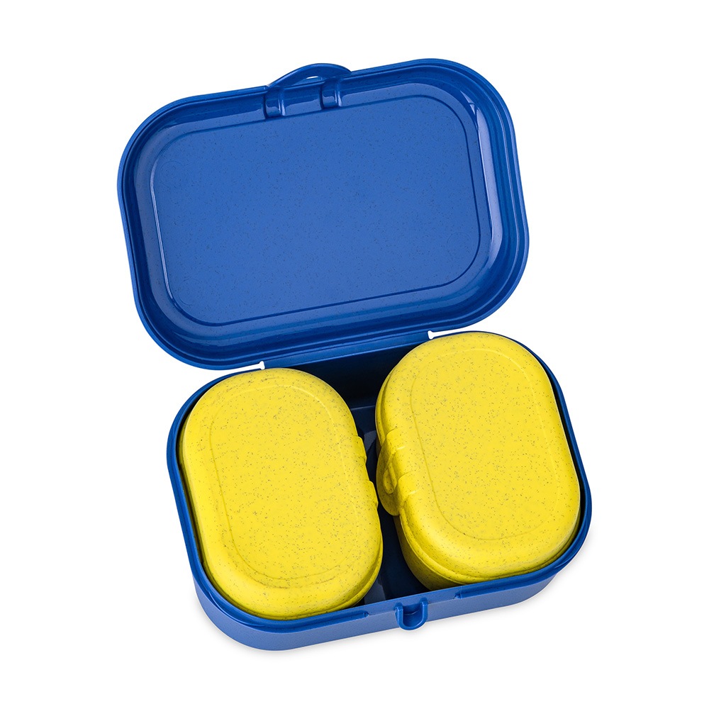 KOZIOL Lunchbox »PASCAL READY MINI SPONGEBOB SQUAREPANTS Lunchbox-Set« Set, 3 tlg. spülmaschinengeeignet, mikrowellengeeignet