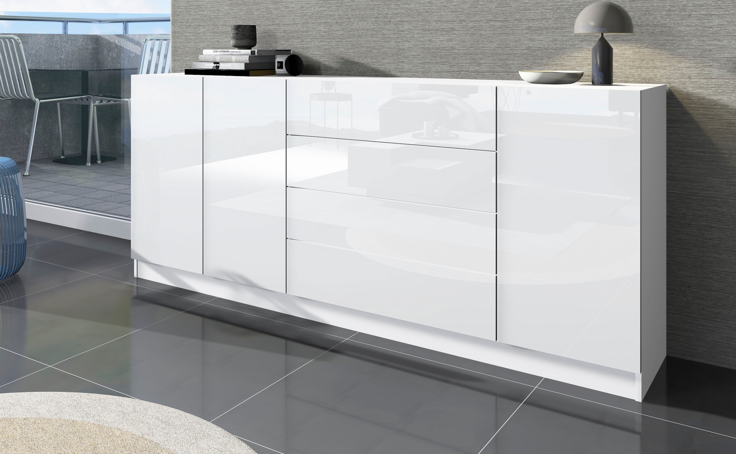 borchardt Möbel Sideboard »Vaasa« Breite 190 cm