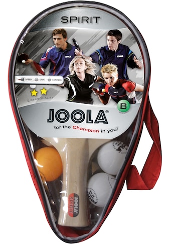 Joola Tischtennisschläger »Carat / Spirit«, (Set, 6 tlg., mit Bällen-mit... kaufen