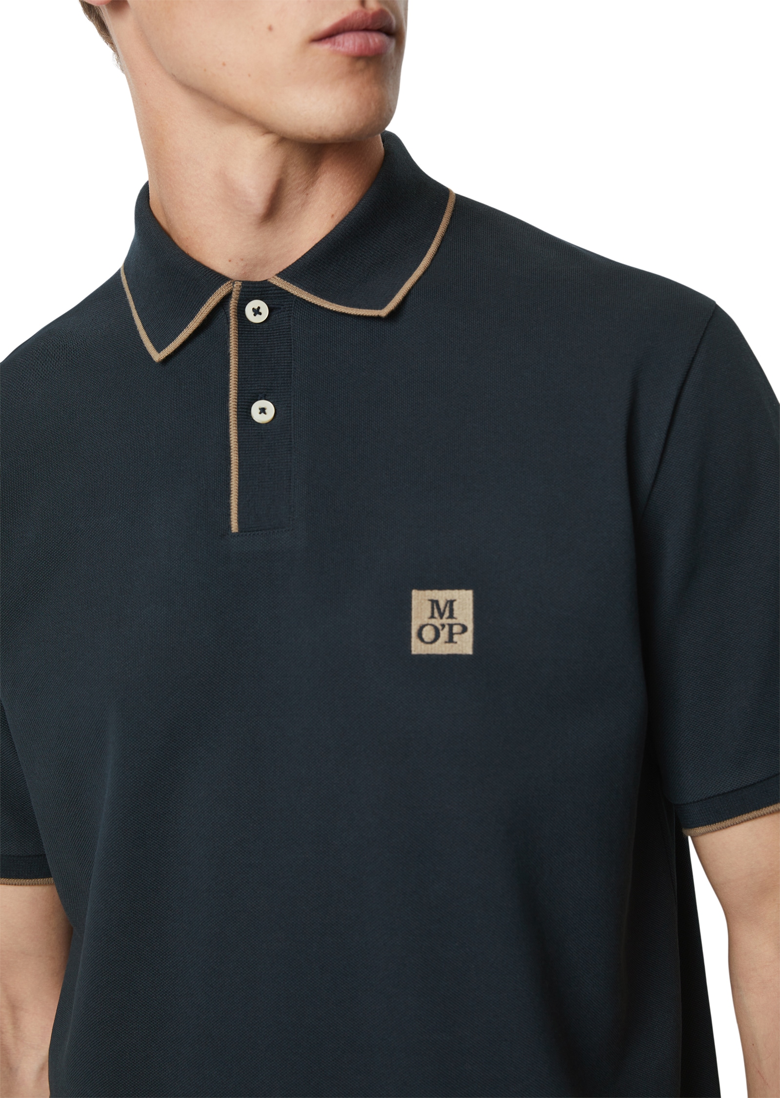 Marc O'Polo Poloshirt, in Pique-Qualität