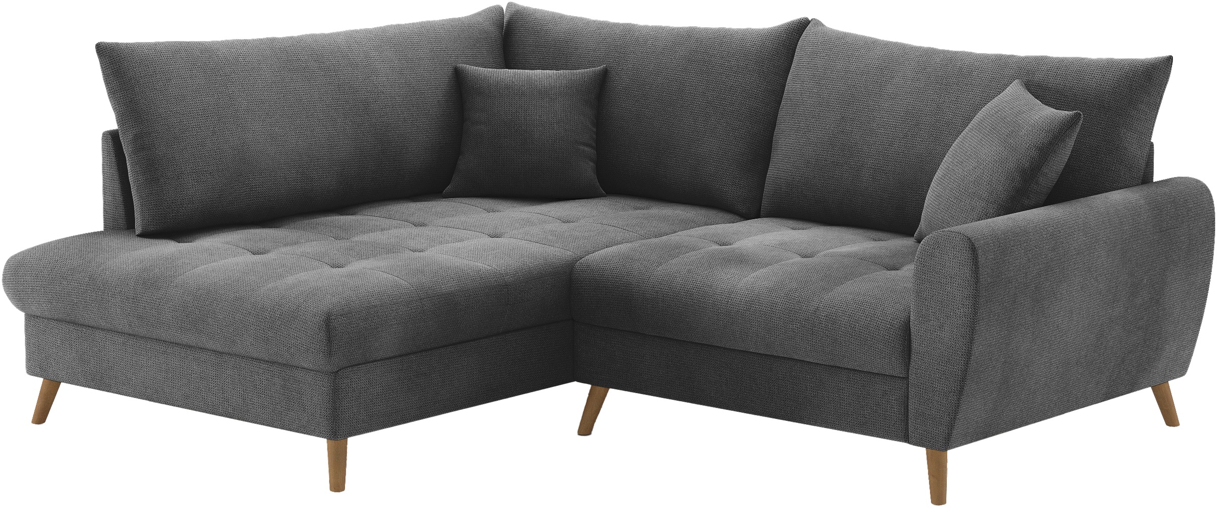 Mr. Couch Ecksofa "Blackburn II, L-Form" Mit Kaltschaumpolsterung bis 140 k günstig online kaufen