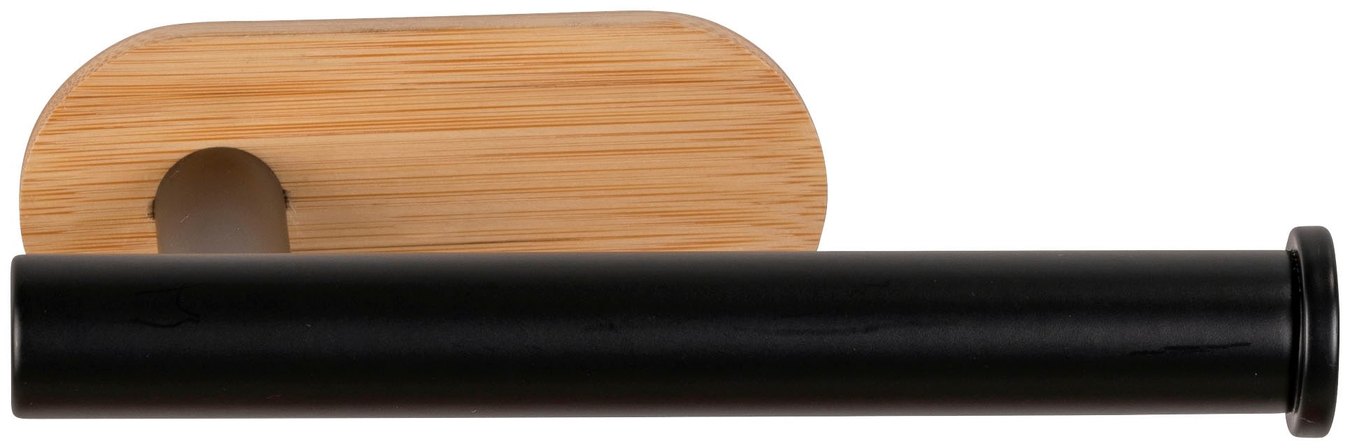 WENKO Toilettenpapierhalter »Turbo-Loc® Orea Bamboo«, Befestigen ohne bohren