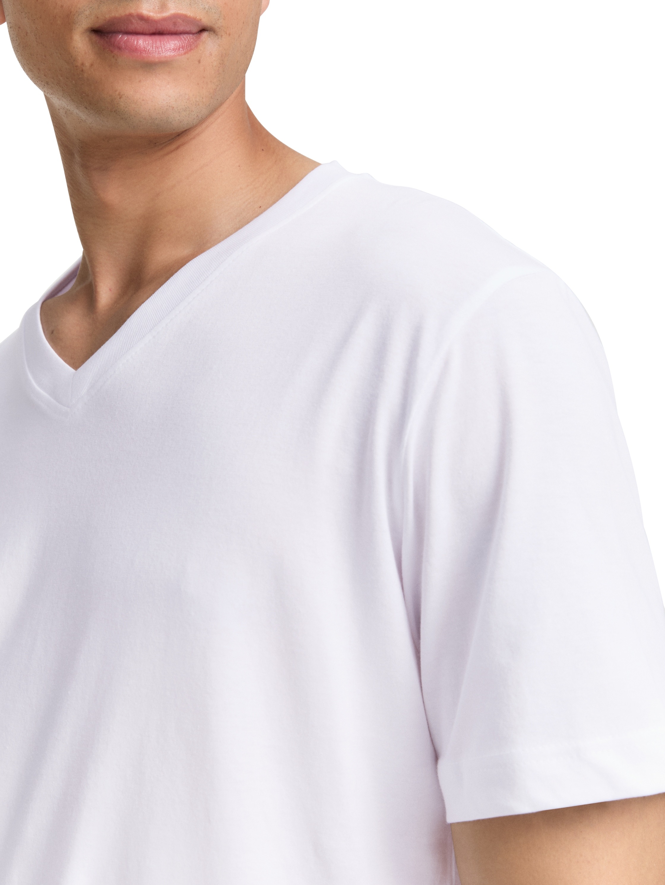 TOM TAILOR T-Shirt, (Packung, 2 tlg.), mit V-Ausschnitt, Doppelpack