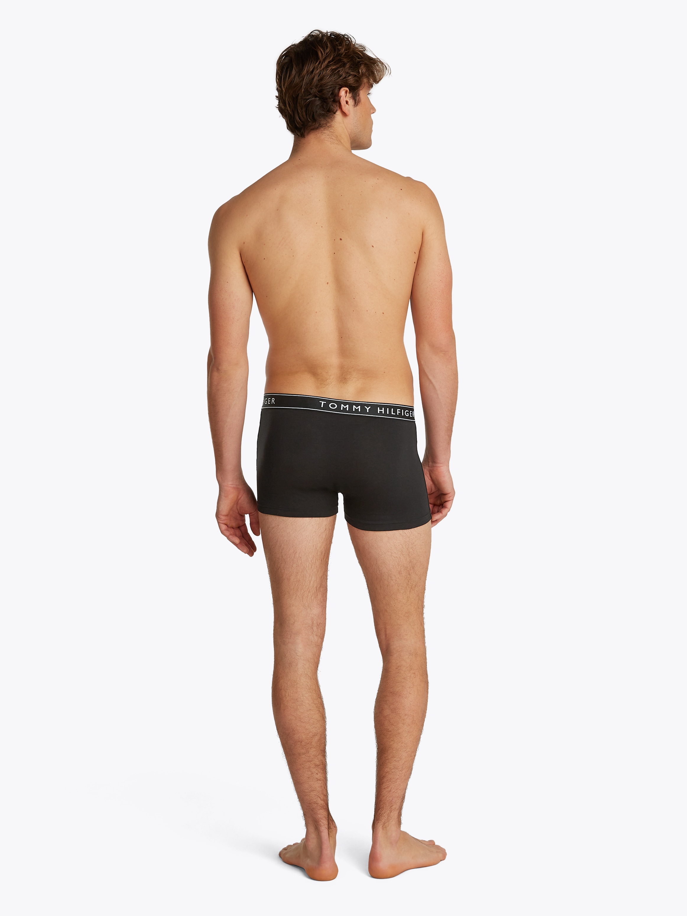Tommy Hilfiger Underwear Trunk »3P TRUNK DTM«, (Packung, 3 St., 3er), mit Logobund
