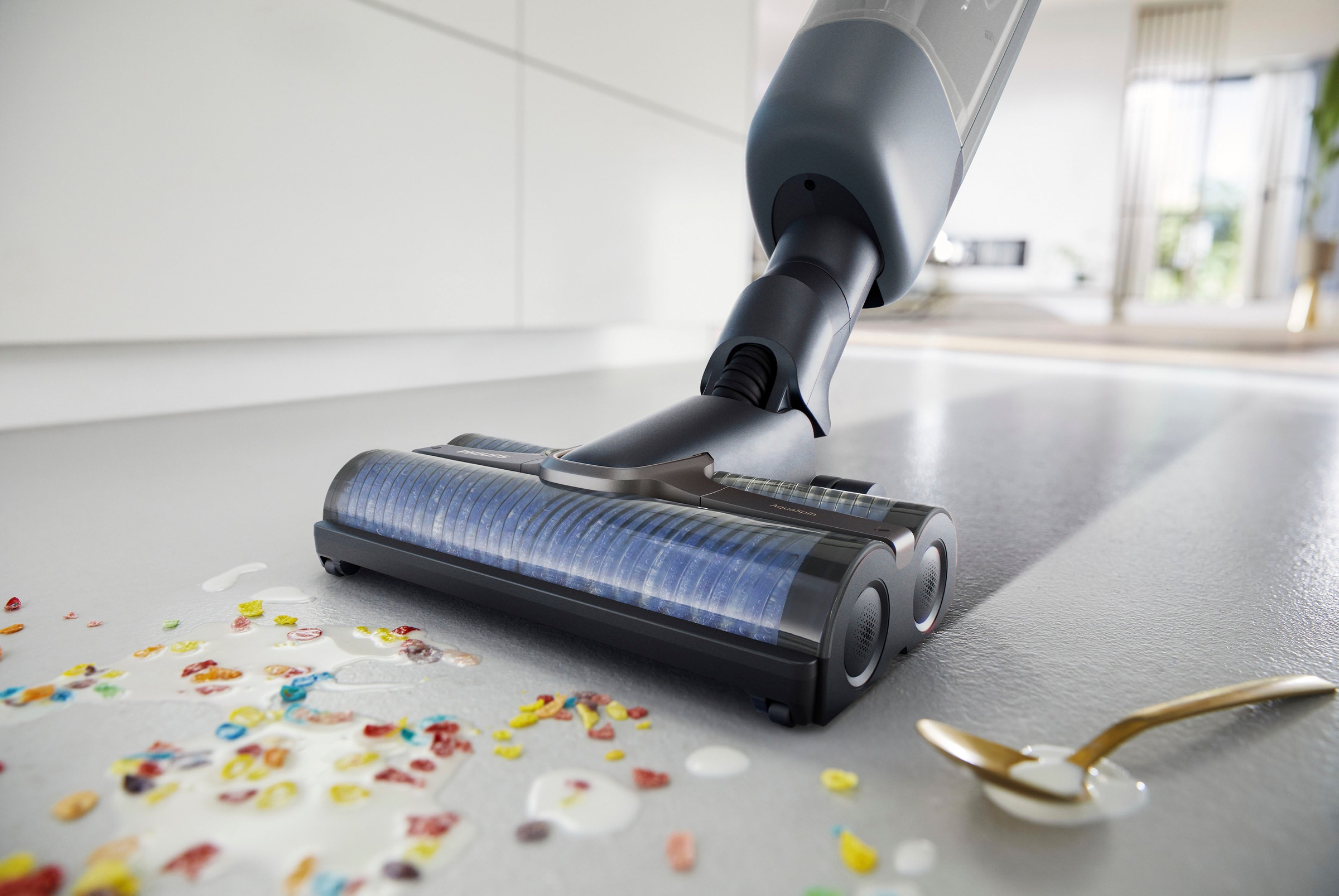 Philips Nass-Trocken-Sauger »XW7110/01 AquaTrio Cordless 7000 Series« mit 30 Minuten Laufzeit, AquaSpin-Düse