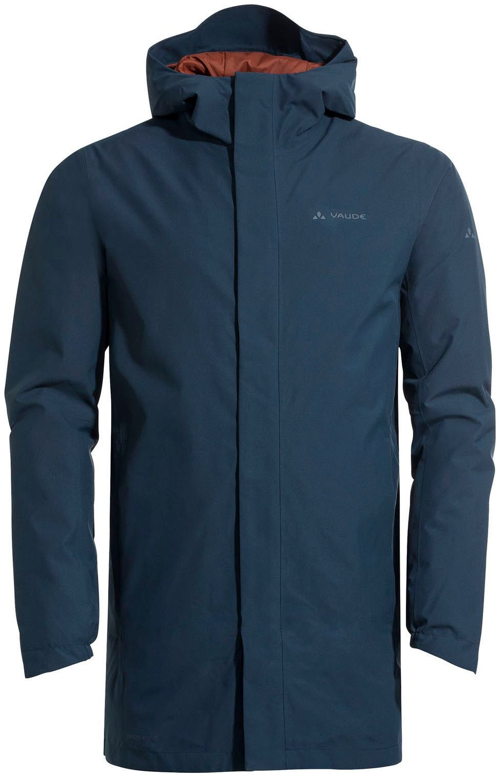VAUDE Funktionsparka »MENS CYCLIST PADDED PARKA«, (1 St.), mit Kapuze