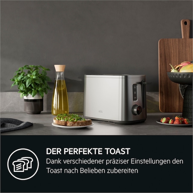 AEG Toaster »T5-1-4ST«, 2 Schlitze, für 2 Scheiben, 800 W online bestellen