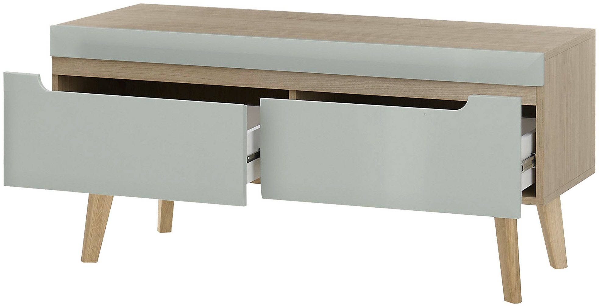 INOSIGN Wohnwand »Torge, Anbauwand, Schrankwand, Mediawand, Wohnzimmer-Set«, (3 St.), enthält 1 Lowboard, 1 Highboard, 1 Wandboard, 234 cm breit