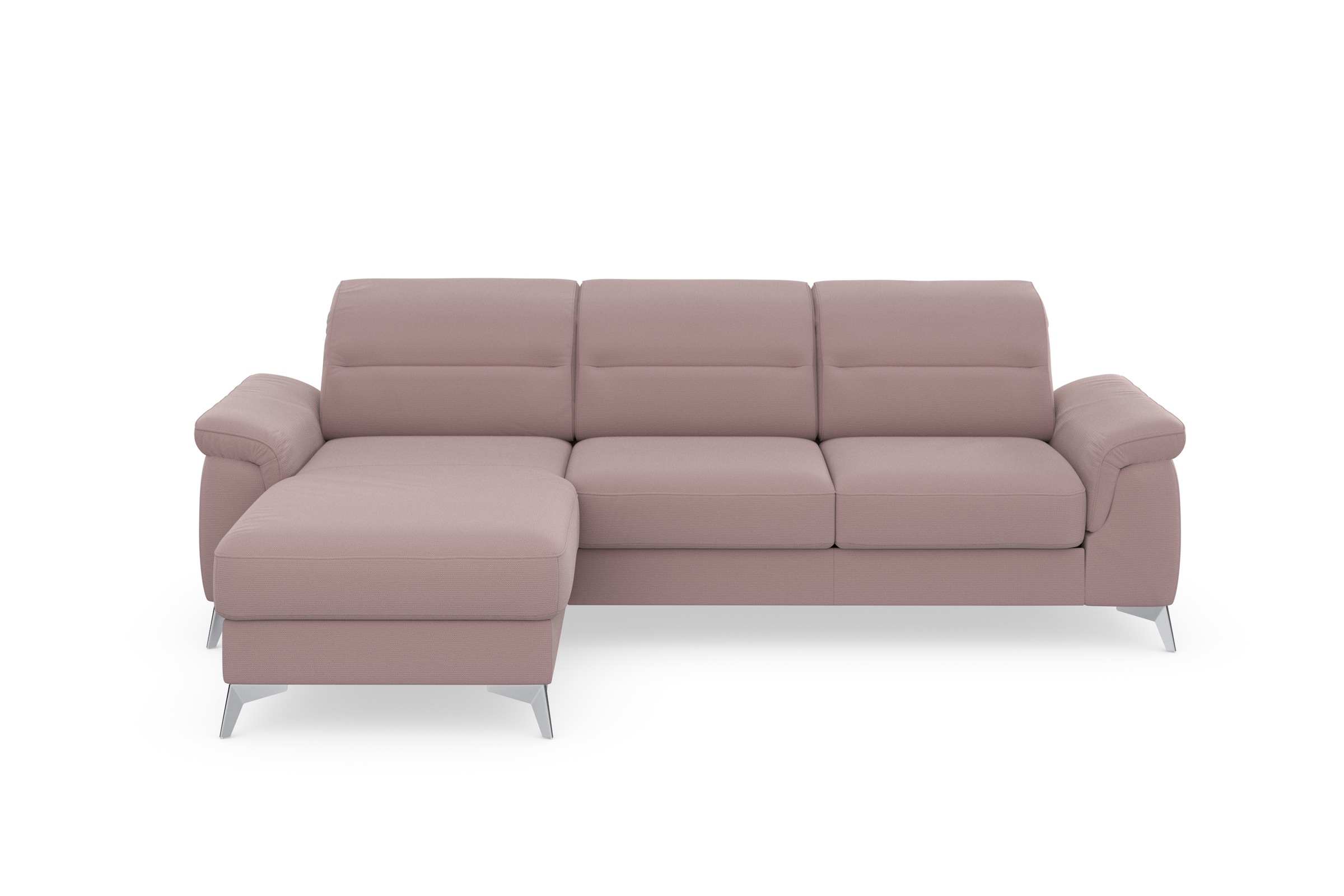 sit&more Ecksofa »Sinatra L-Form« mit Recamiere, optinal mit Kopfteilverste günstig online kaufen