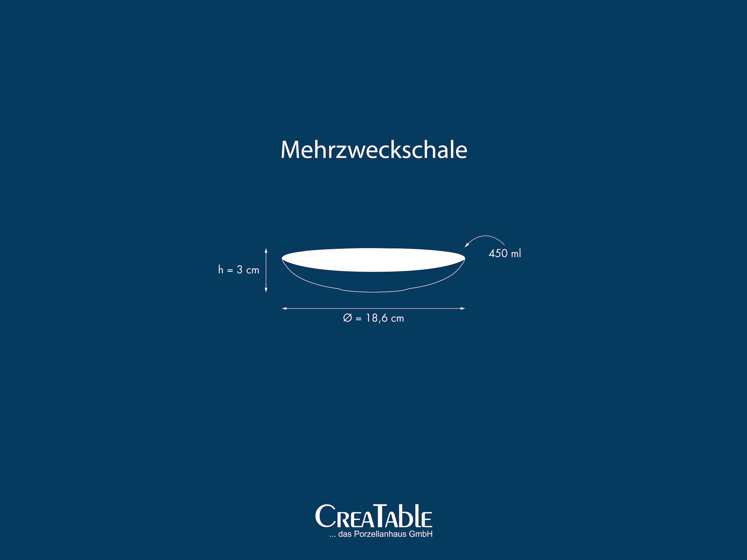 CreaTable Müslischale »Safari, Schale 18,5 cm, 4-tlg.« 4 aus Steinzeug Unregelmäßig gefärbter Rand, Unikat