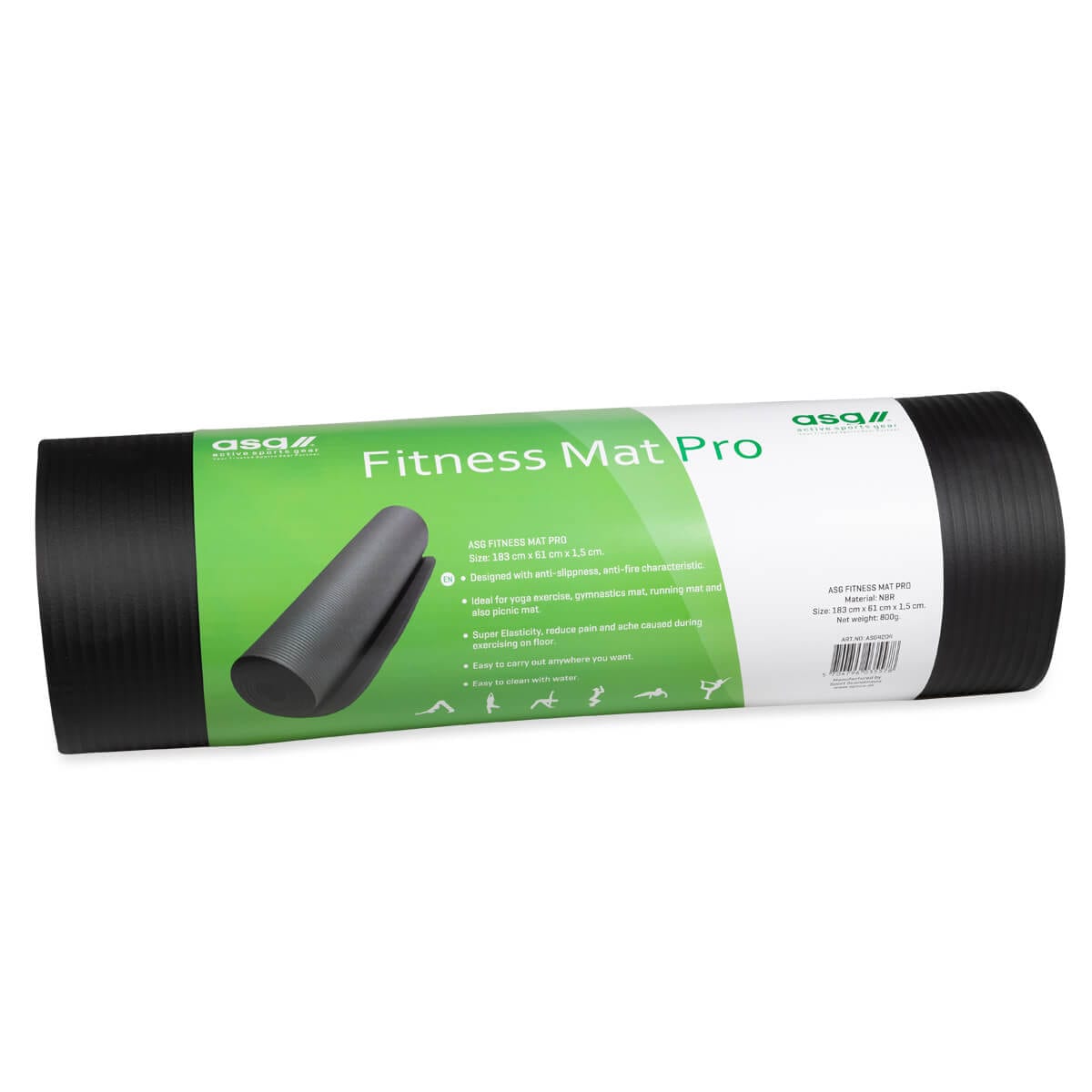 Christopeit Sport® Fitnessmatte »ASG Fitnessmatte 1,5 cm«