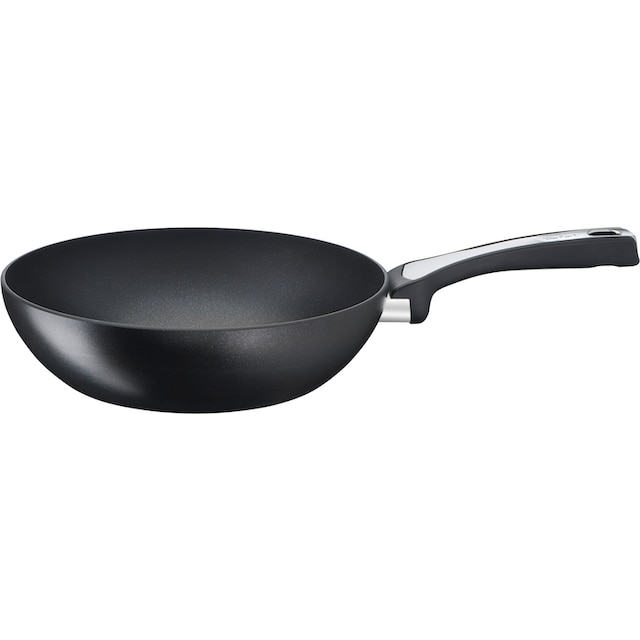 Tefal Wok »Unlimited On«, Aluminium, (1 tlg.), Titanium  Antihaftbeschichtung, Thermo-Signal, alle Herdarten Induktion auf Rechnung  bestellen