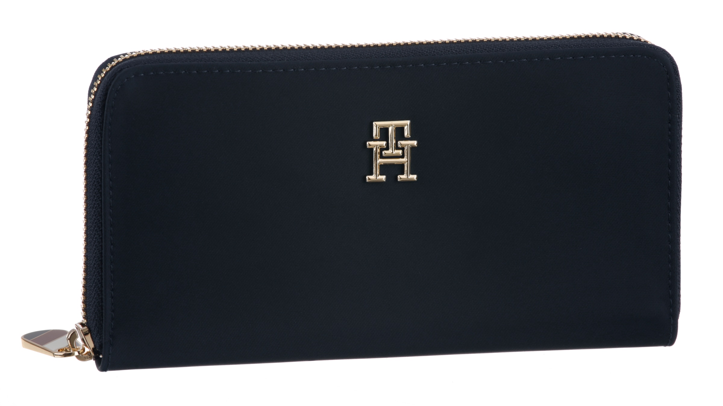 Tommy Hilfiger Geldbörse »POPPY NEW LARGE ZA WALLET«, mit goldfarbenen Details