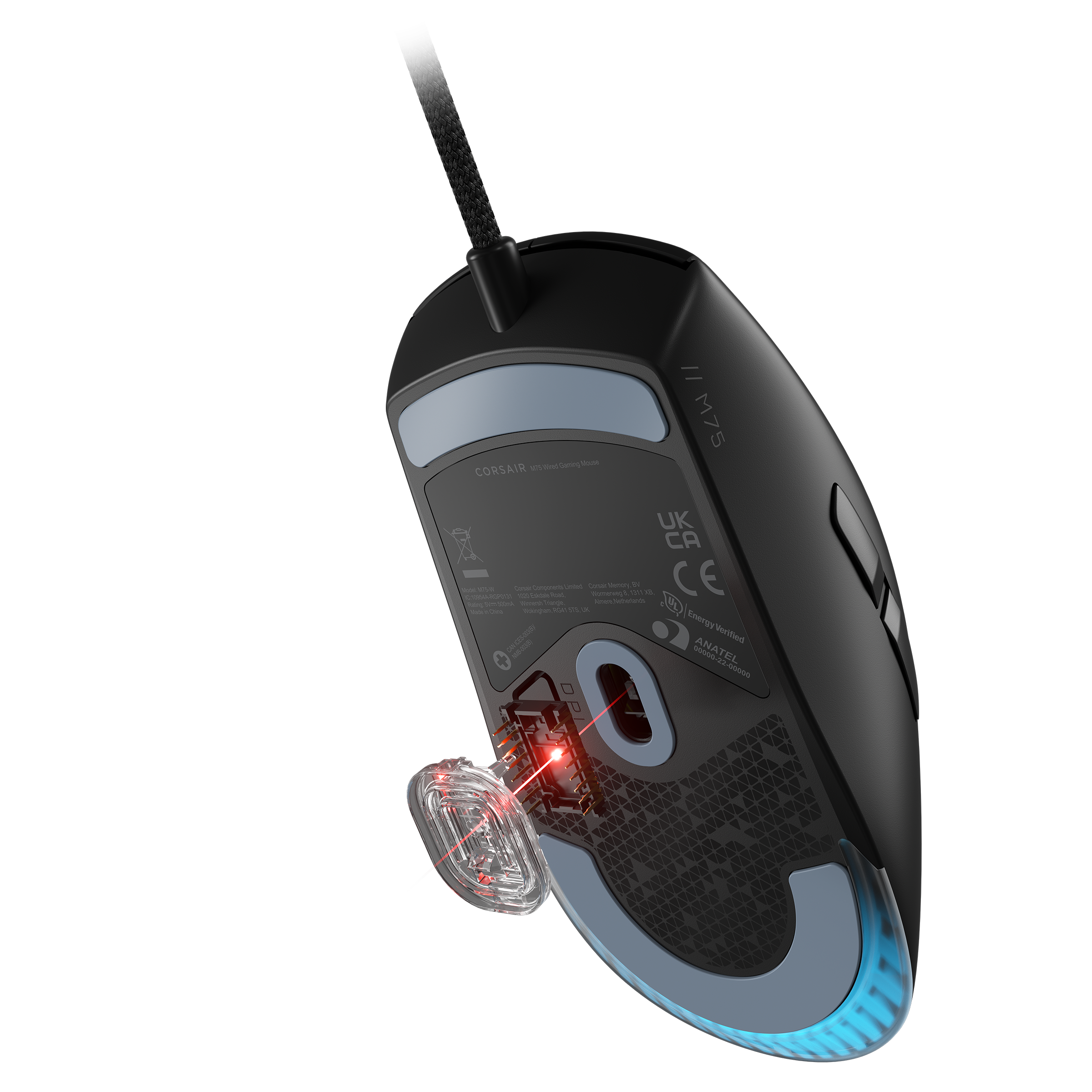Corsair Gaming-Maus »M75 Gaming Mouse, Optical«, kabelgebunden, RGB