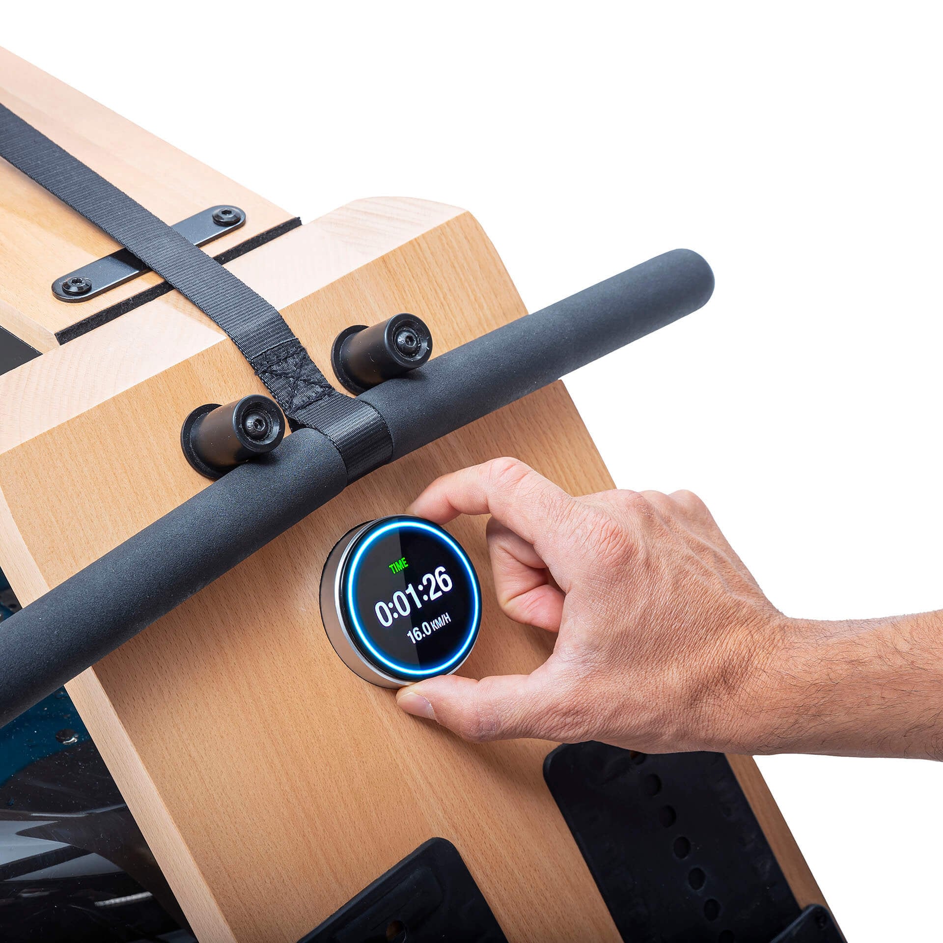 Christopeit Sport® Ruderzugmaschine »WP 5000 Wasserrudergerät« Testsieger Stiftung Warentest Ausgabe 1/2025, Rudermaschine, Holz