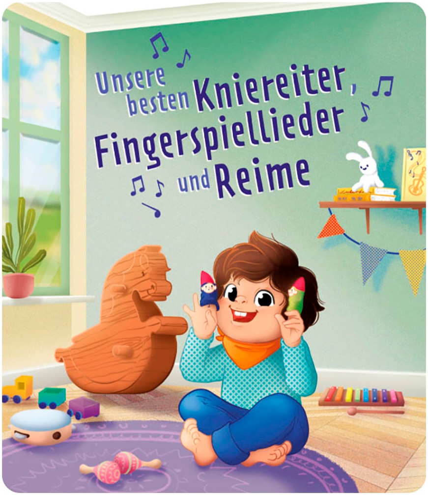 tonies Hörspielfigur »Unsere besten Kniereiter, Fingerspiellieder und Reime«