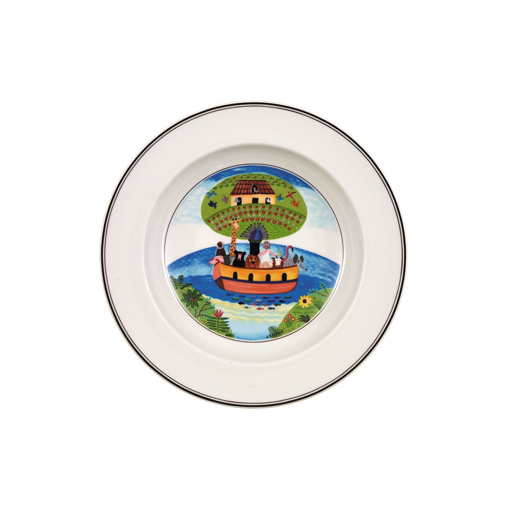 Villeroy & Boch Suppenteller »Suppenteller Arche Noah Design Naif ø 21 cm b günstig online kaufen
