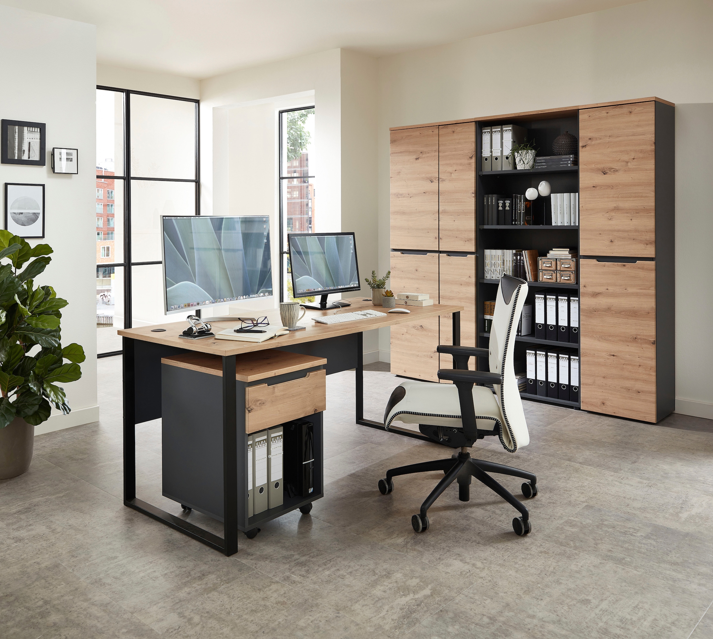 Innostyle Aktenregal »Memphis Büroregal« 1 tlg. günstig online kaufen