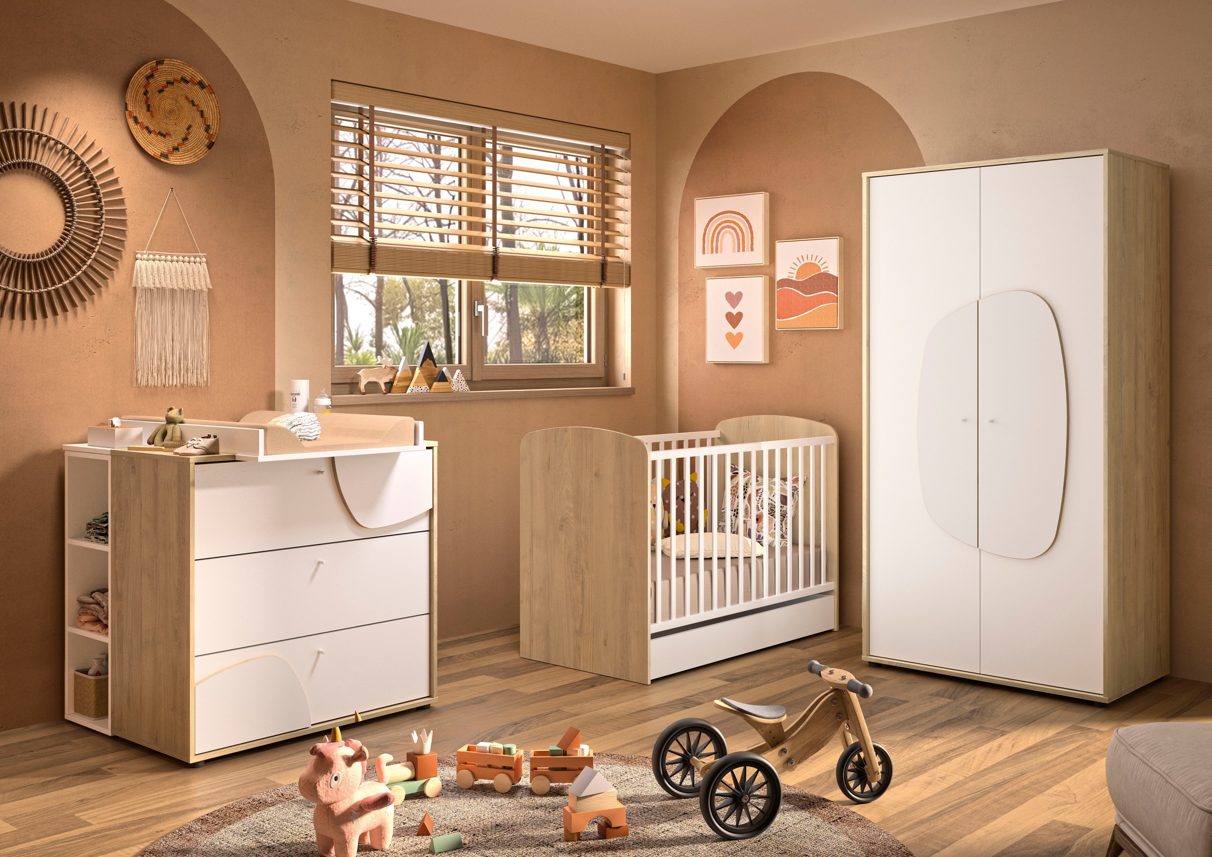 Gami Bücherregal »BASILE Bücherregal« 1 Stk. tlg. günstig online kaufen