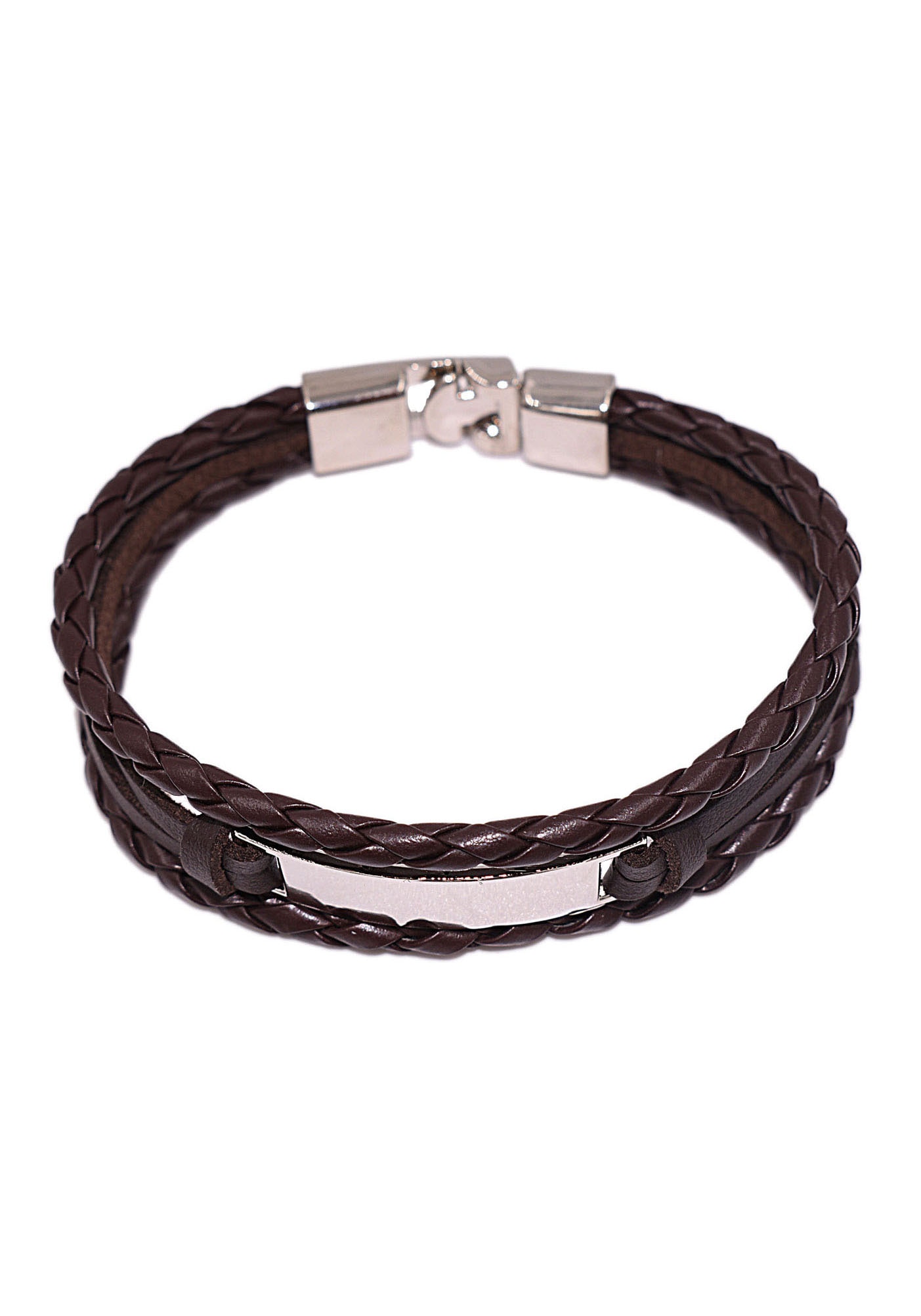Firetti Lederarmband »Schmuck Geschenk Armschmuck ID-Armband- Optik«, Made in Germany