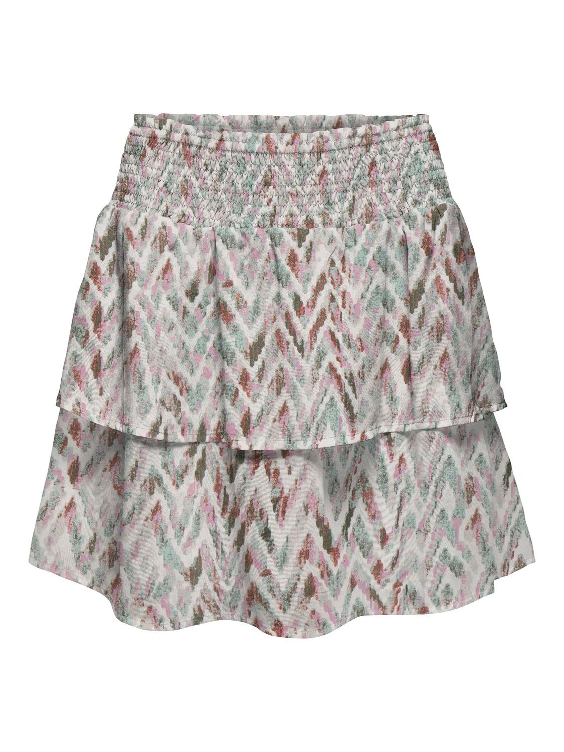 Bild von ONLY Minirock »ONLANN STAR LAYER SMOCK SKIRT PTM«