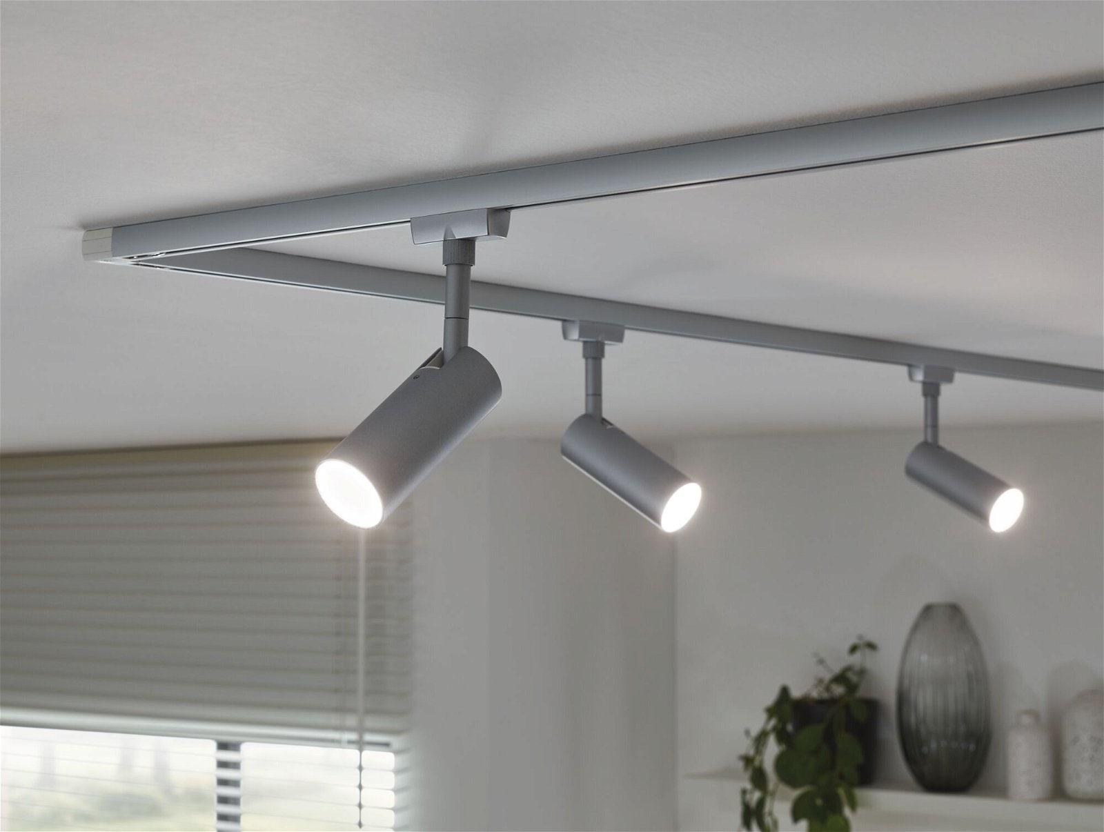Paulmann Schienensystem-Leuchten »URail Schienenspot Tubo Einzelspot 234lm 4,5W 4000K 230V Chrom matt«
