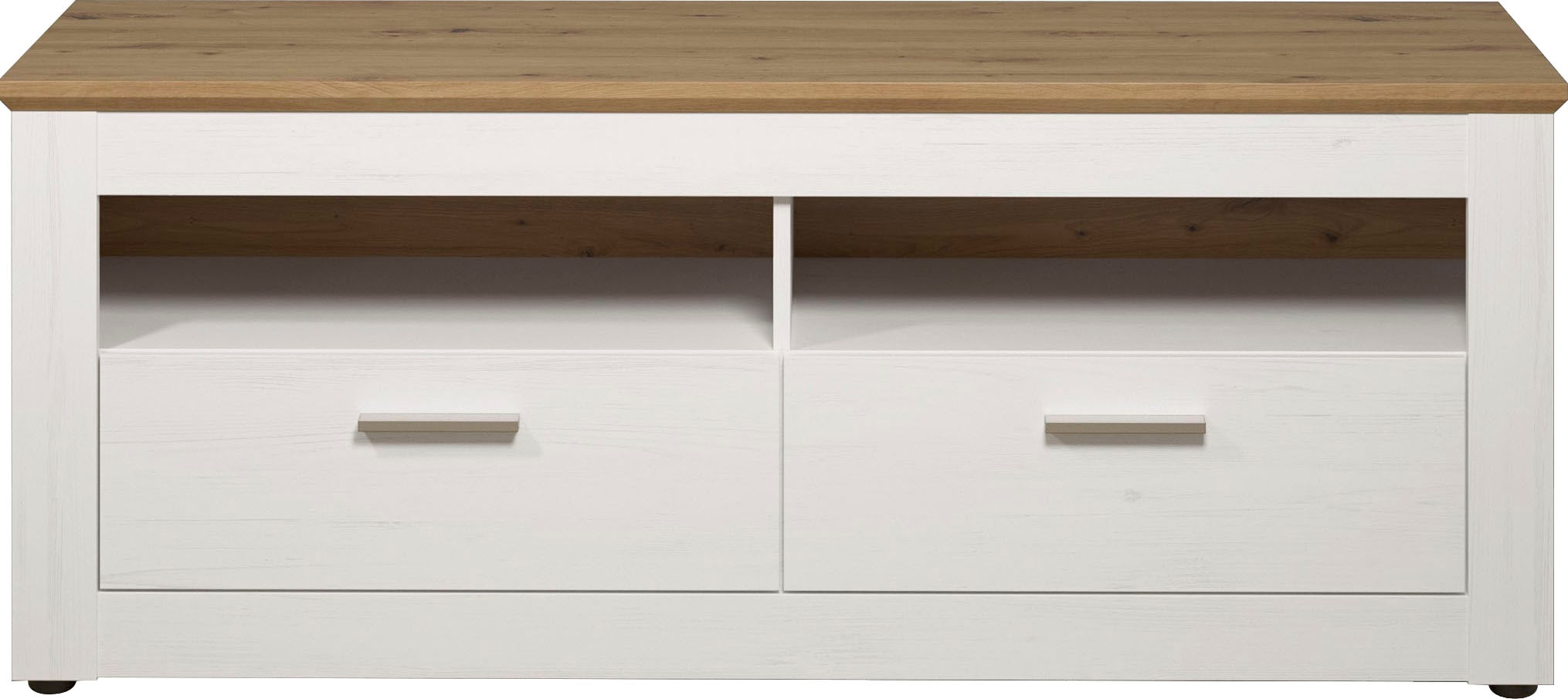 Home affaire Lowboard "Nybro TV-Kommode", TV-Unterteil mit 2 Schubladen & 2 günstig online kaufen