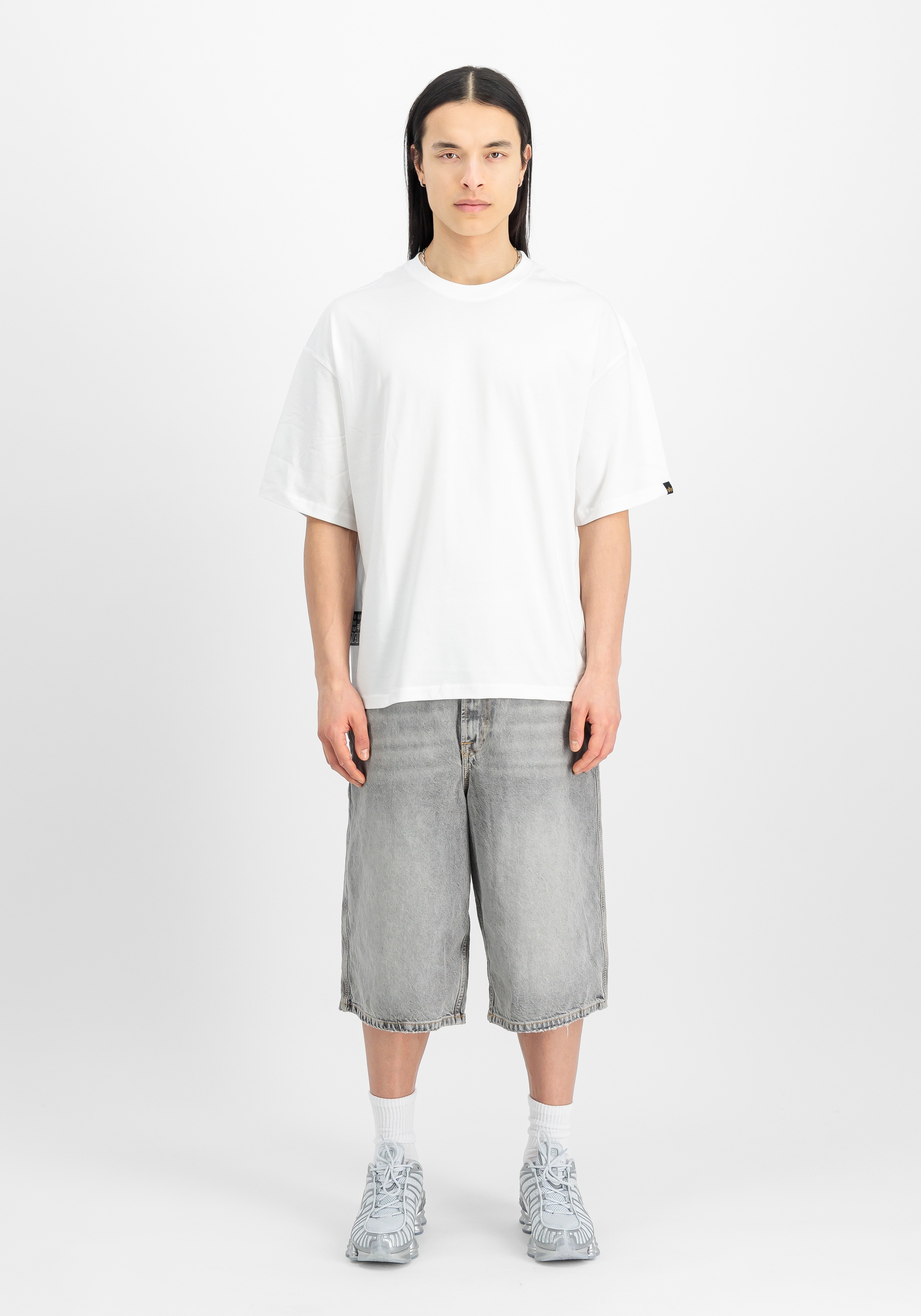 Alpha Industries T-Shirt »Alpha Industries Men - T-Shirts Aloha Flower Backprint T-Shirt«