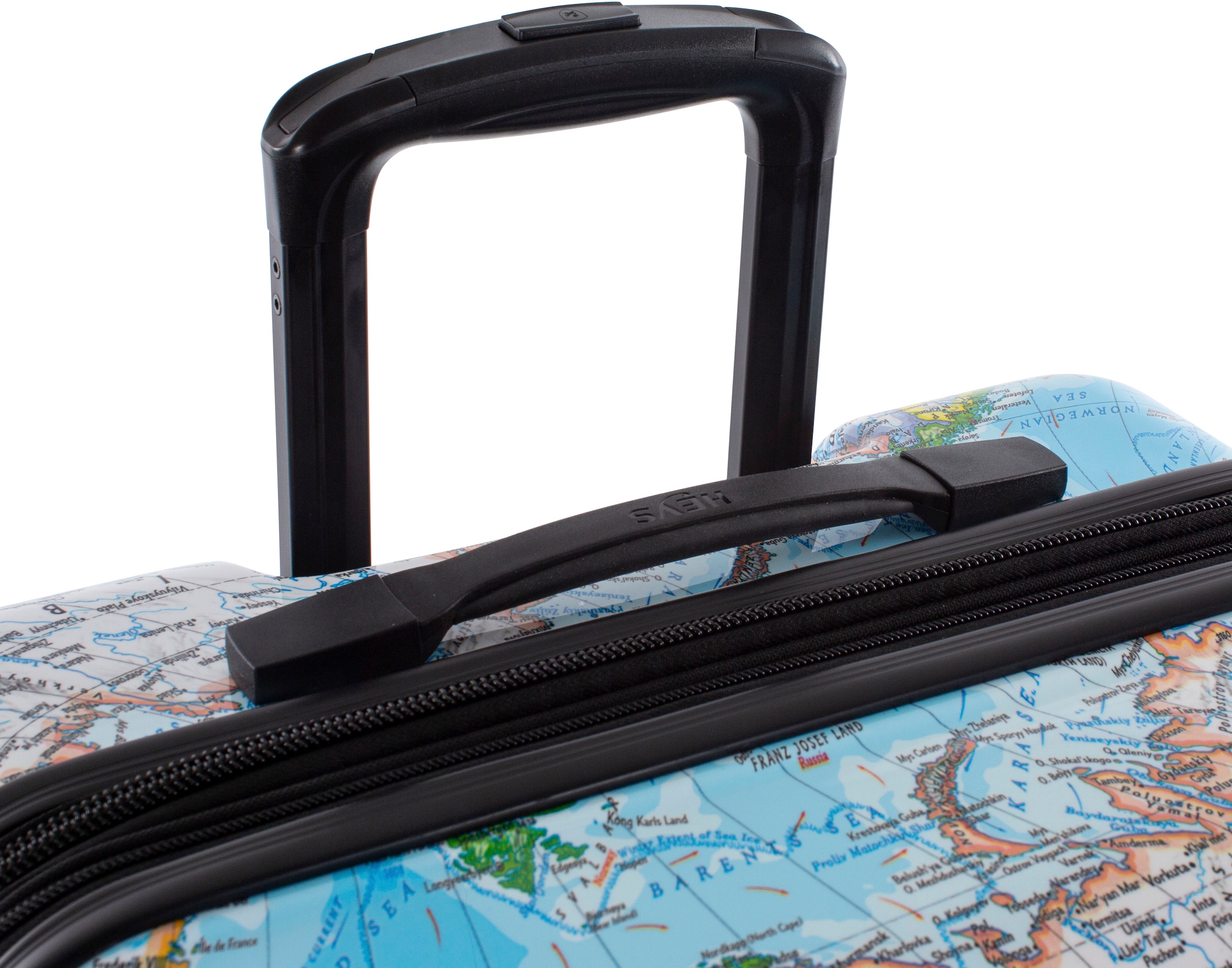 Heys Hartschalen-Trolley »Journey 3G bunt, 66 cm«, 4 Rollen, Reisegepäck Koffer mittel groß TSA Schloss Volumenerweiterung