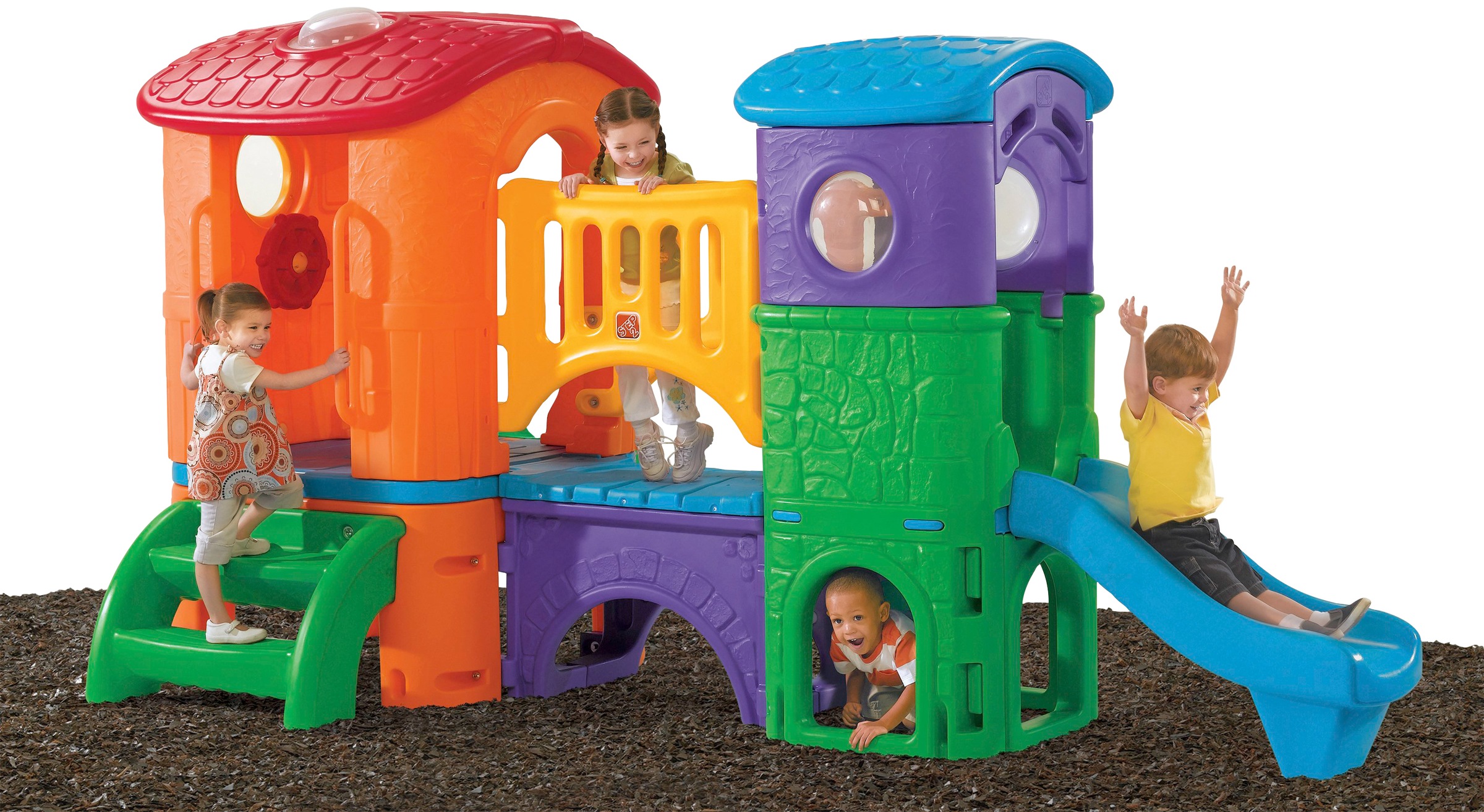 STEP2 Spielturm »Clubhouse« BxTxH: 348x232x179 cm bunt