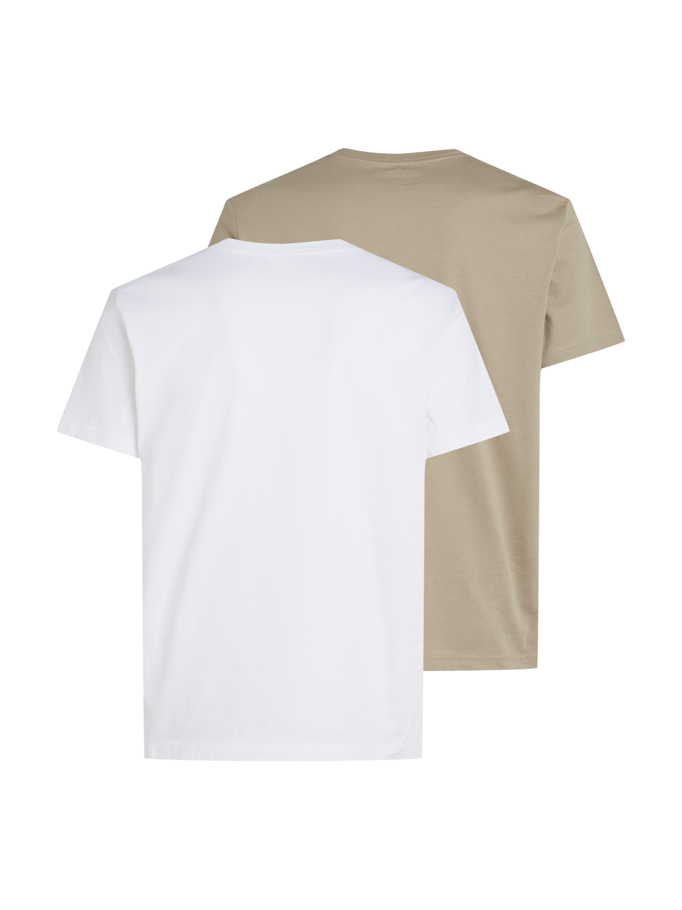 Calvin Klein Jeans T-Shirt »2 PACK MONOLOGO T-SHIRT«, (Packung, 2er-Pack), mit Rundhalsausschnitt