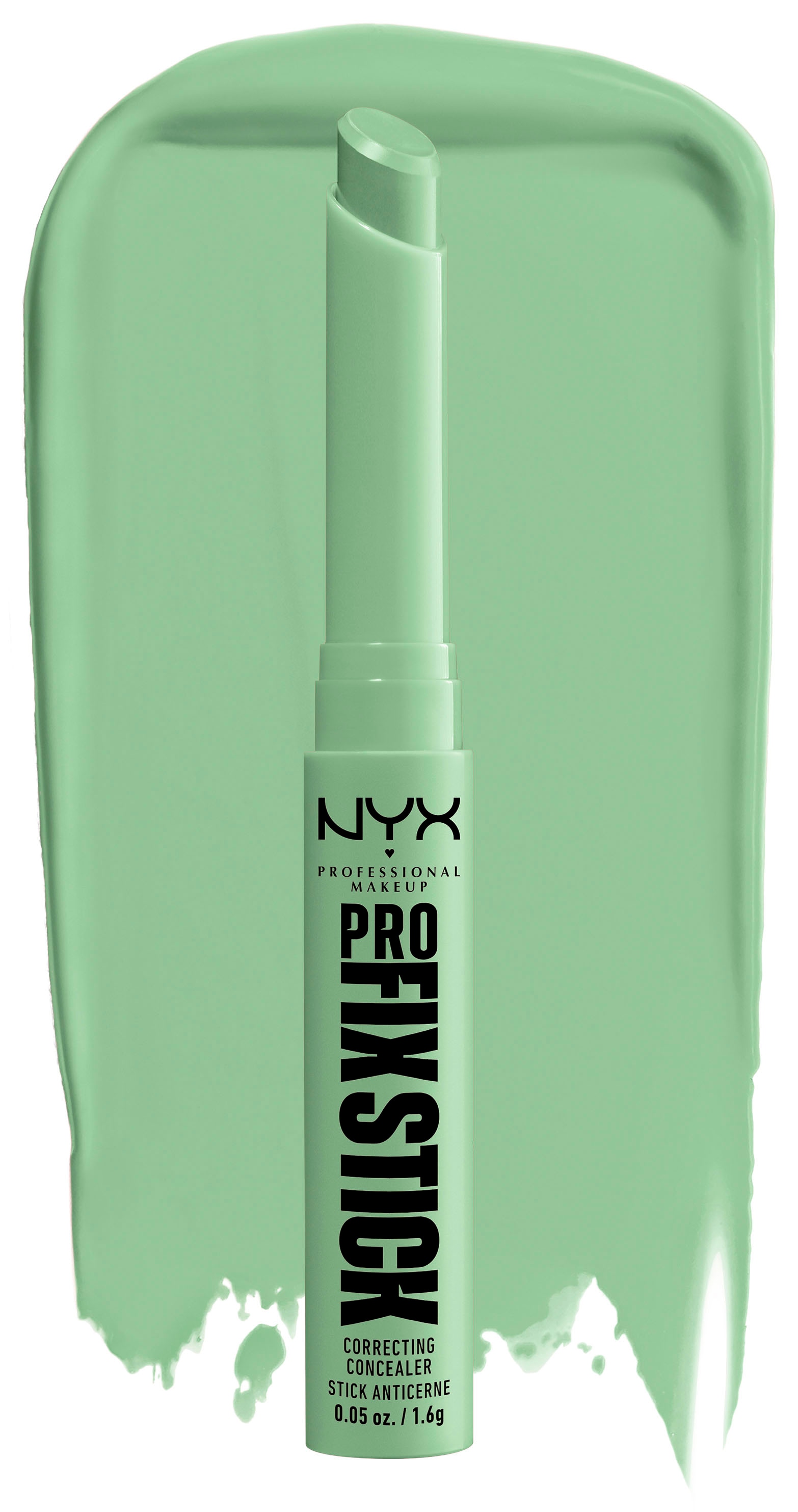 NYX Concealer »NYX Professional Makeup Fix Stick Green«, mit Hyaluron