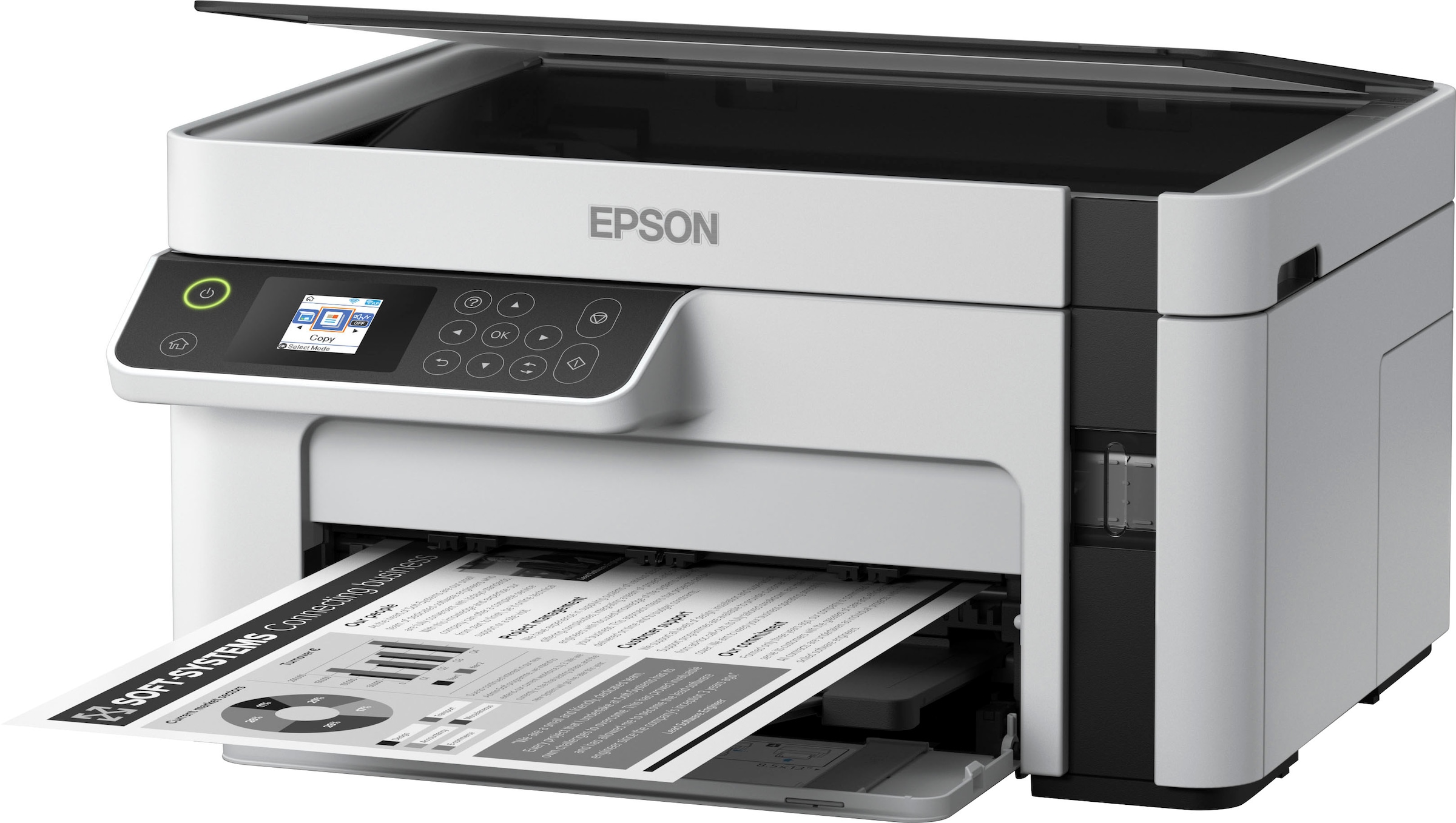 Epson Tintenstrahldrucker »EcoTank ET-M2120« DIN-A4-Schwarzweiß-Multifunktions-Tintentankdrucker