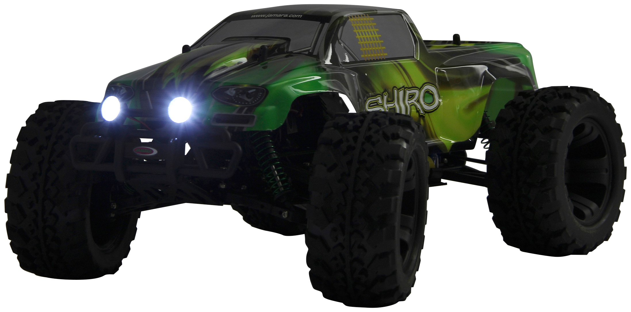 Jamara RC-Monstertruck »Shiro Monstertruck 4WD«, 1:10, 2,4 GHz, mit LED