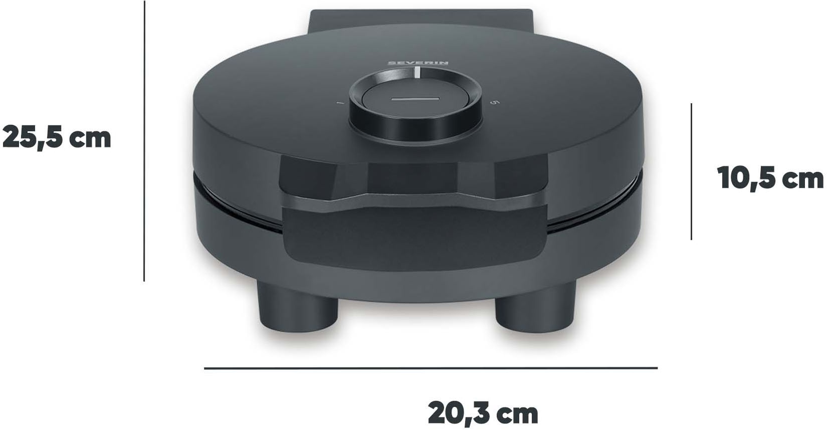 Severin Waffeleisen »WA 2116« 1000 W