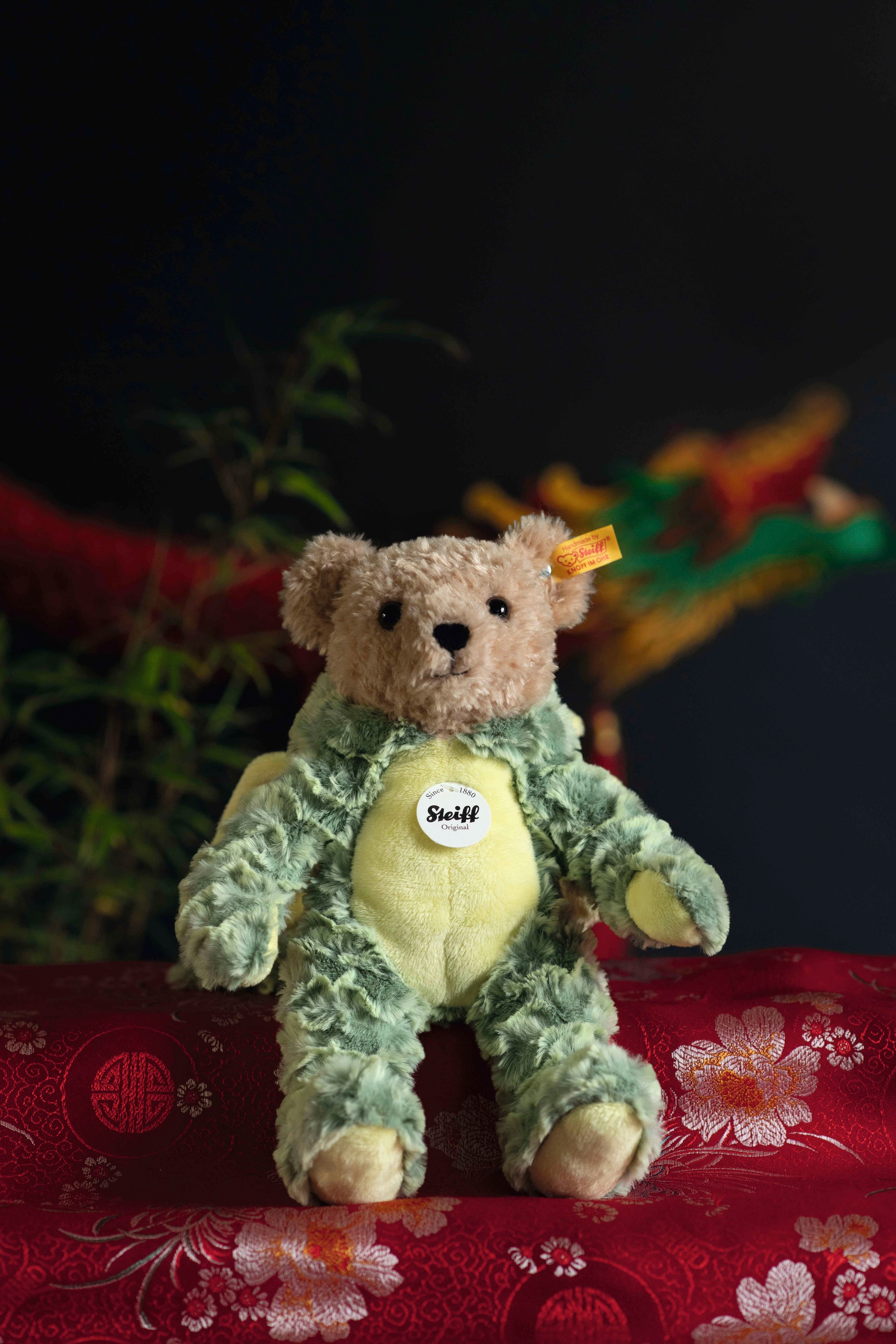 Steiff Kuscheltier »Hoodie-Teddybär Drache«