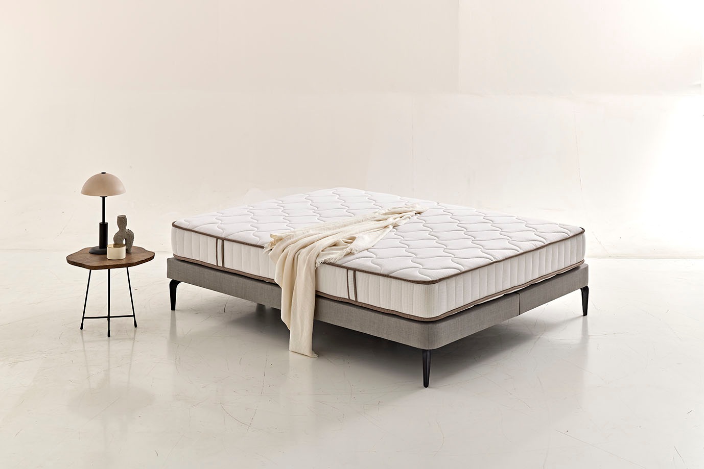 Yatas Bedding Taschenfederkernmatratze »Penta Z, Matratze 90x200, 140x200 cm & weitere Größen«, 19 cm hoch, 403 Federn, (1 St.), 5-Zonen, H3, wendbar, ergonomisch, atmungsaktiv