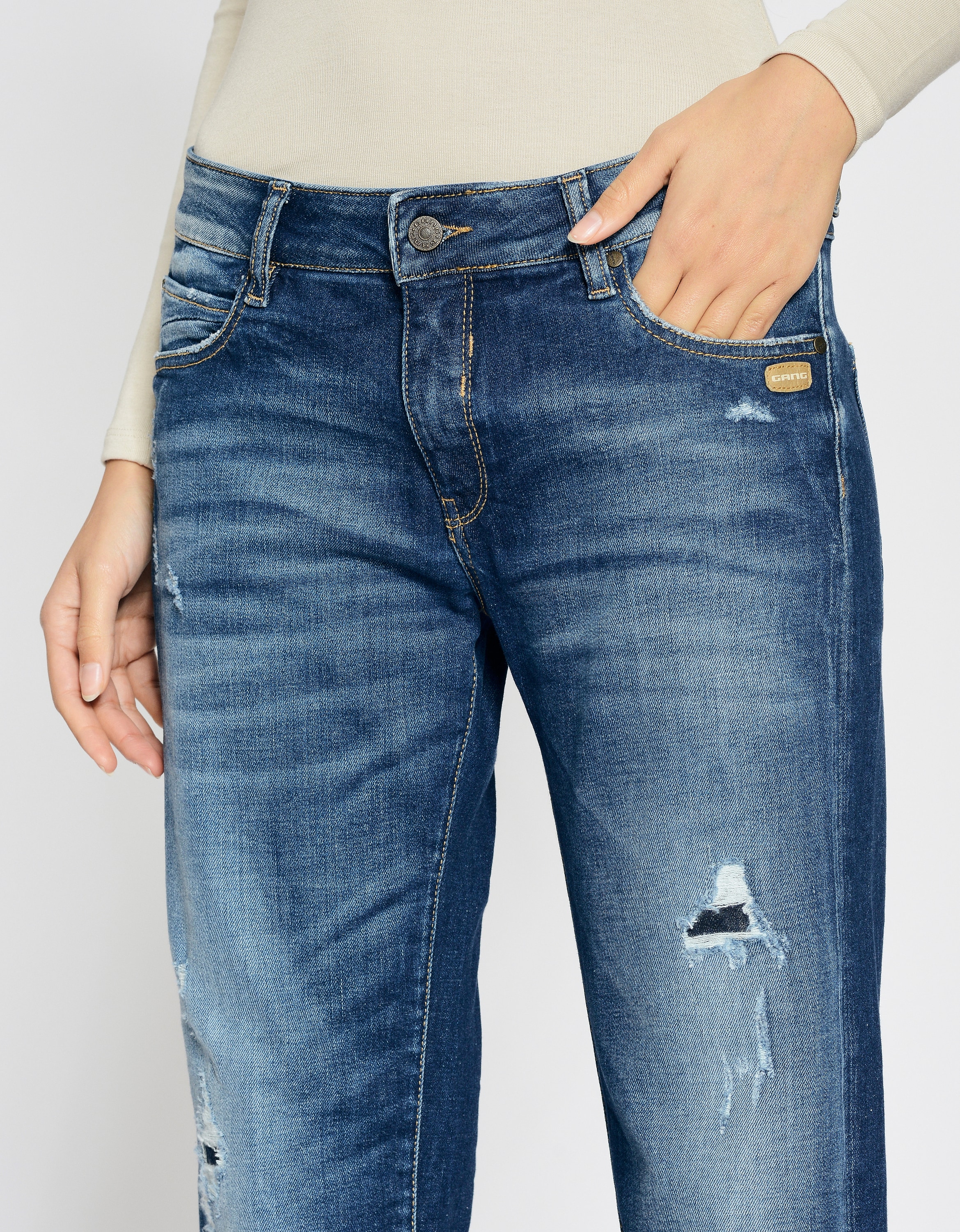 GANG Boyfriend-Jeans »GANG Jeans Boyfriend 94NADIA CROPPED«