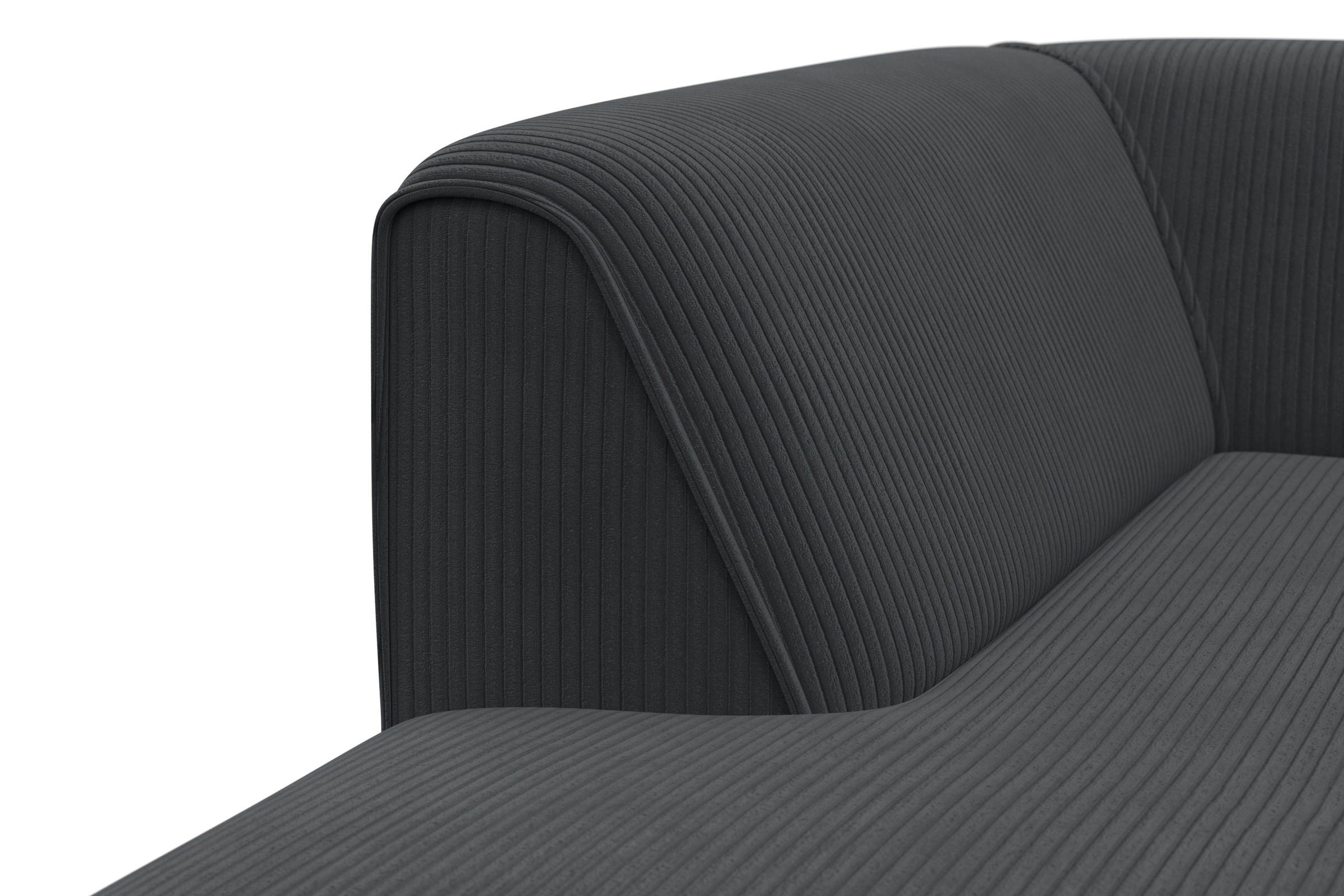 RAUM.ID Wohnlandschaft »Merid U-Form, jederzeit durch Module erweiterbar, B/T/H: 367/206/70 cm«, als Modul oder separat verwendbar, für individuelle Zusammenstellung
