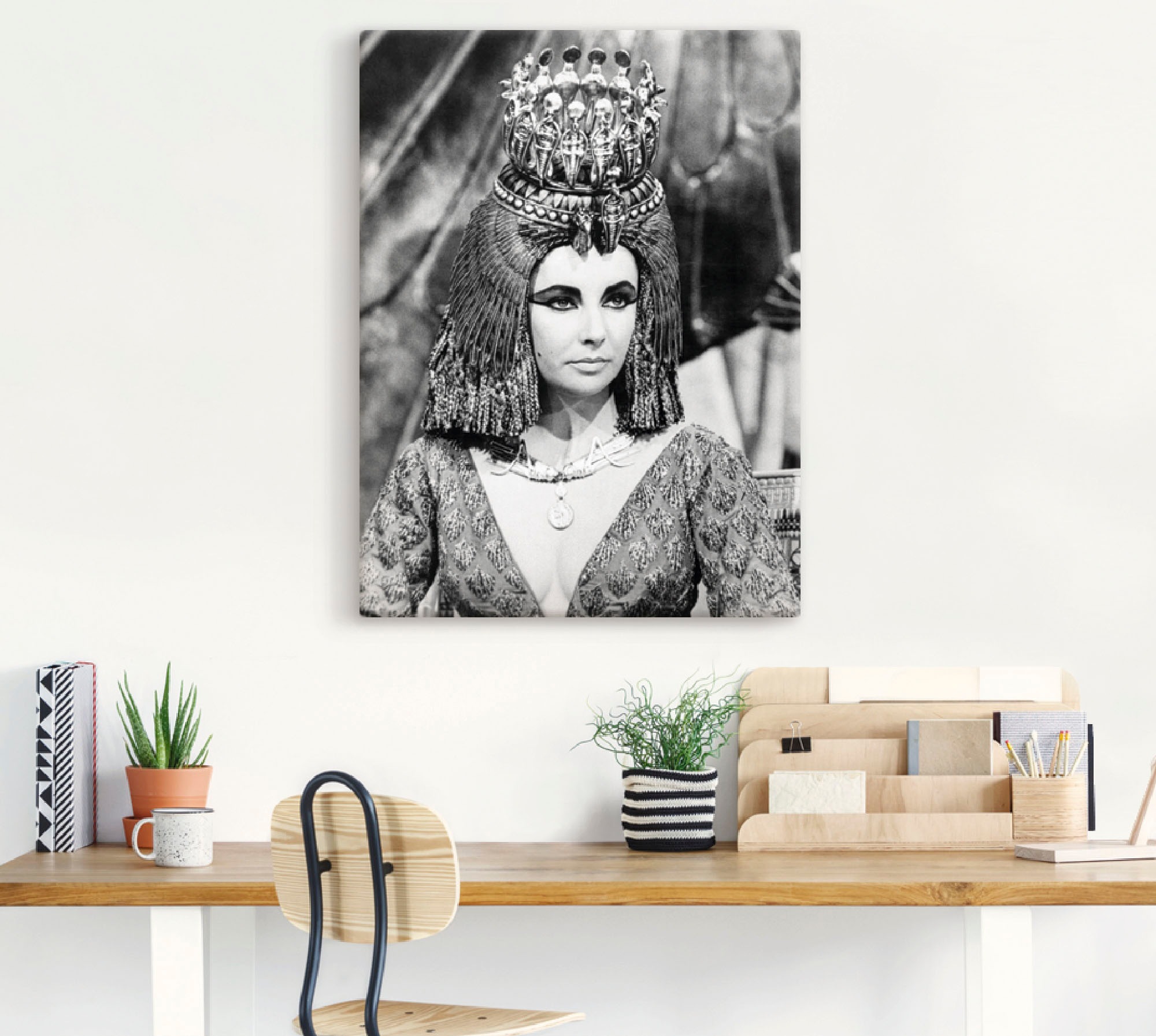 Artland Wandbild »Kleopatra, 1963« Film 1 Stk. tlg. als Leinwandbild, Wanda günstig online kaufen