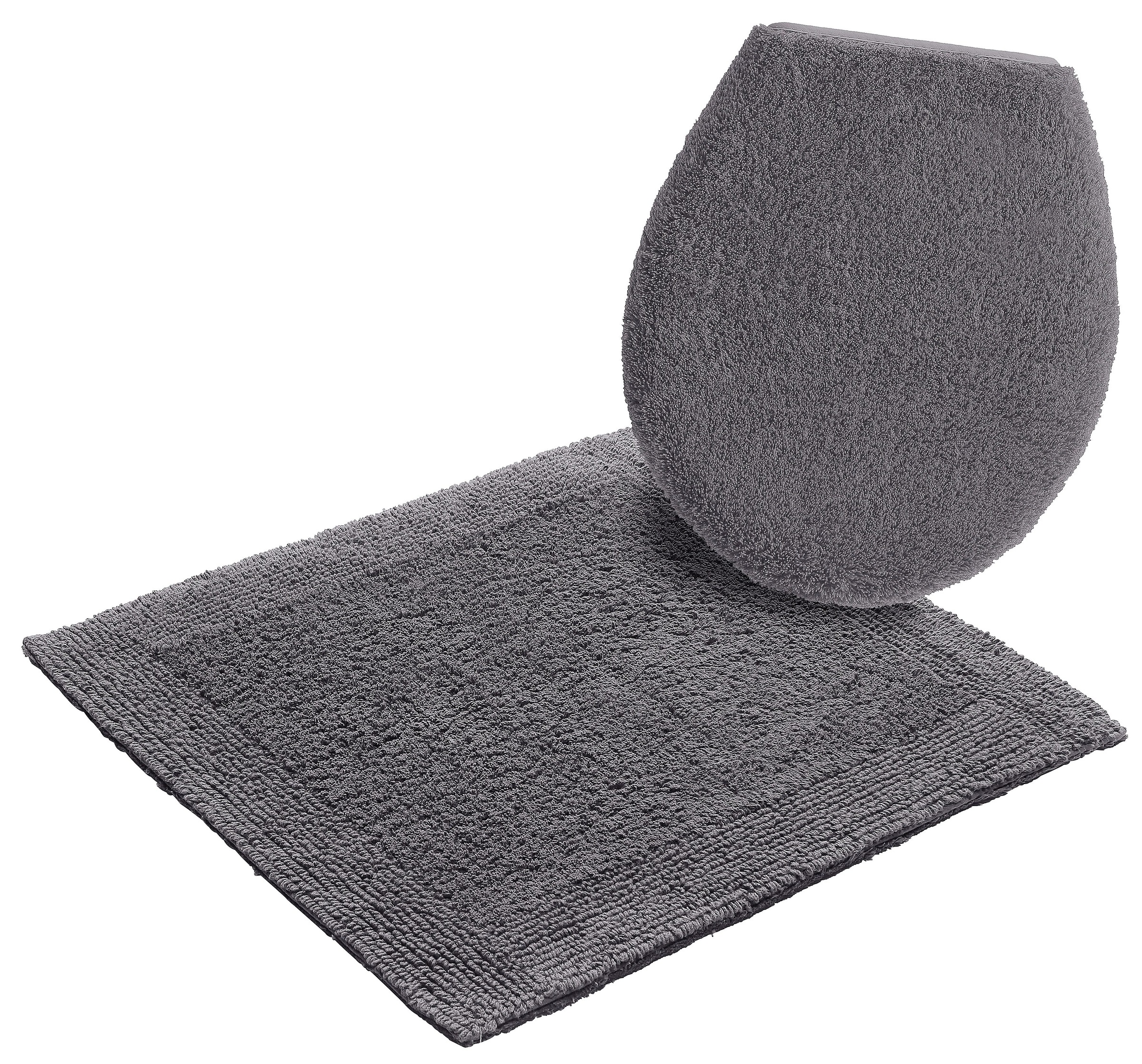my home Badematte »Kapra, Badvorleger, Badezimmer Teppich«, beidseitig nutz günstig online kaufen