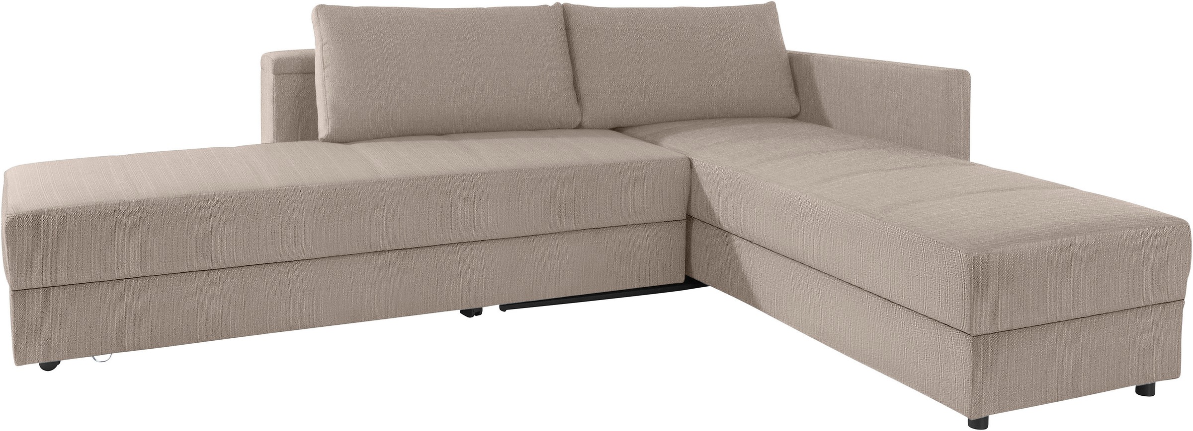 LOOKS by Wolfgang Joop Ecksofa »LooksIII L-Form«, durch Drehfunktion zum Bett wandelbar, inklusive Staufach